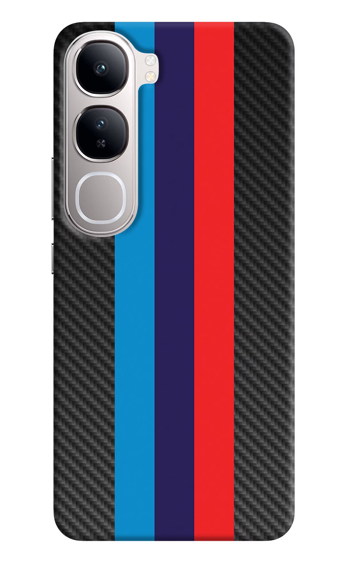 BMW Stripes Pattern Vivo Y300 5G Back Cover - BMW Stripes Pattern Vivo Y300 5G Back Cover BMW Stripes Pattern Vivo Y300 5G Back Cover