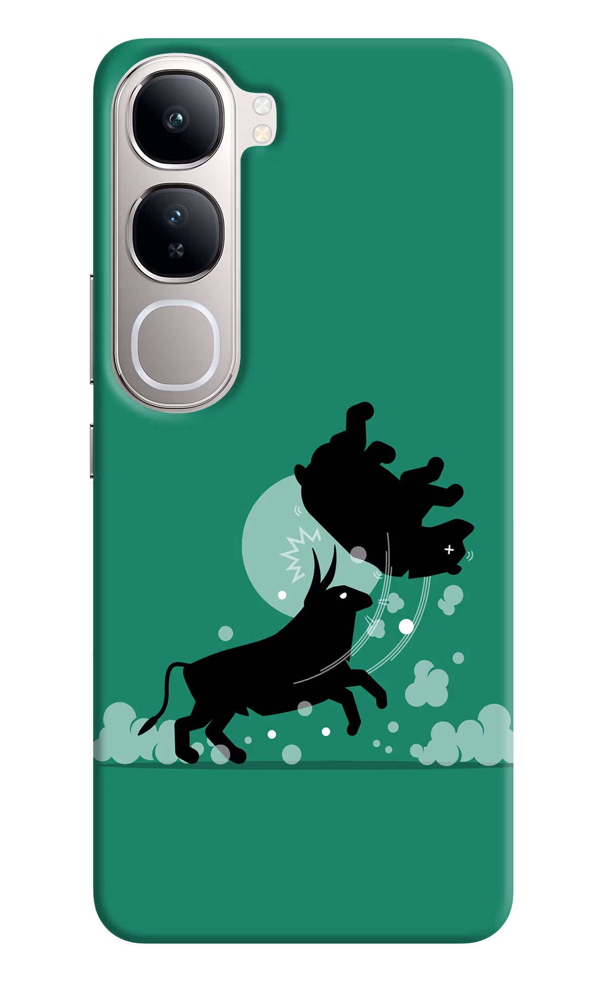 Bull Conqueror Vivo Y300 5G Back Cover - Bull Conqueror Vivo Y300 5G Back Cover Bull Conqueror Vivo Y300 5G Back Cover