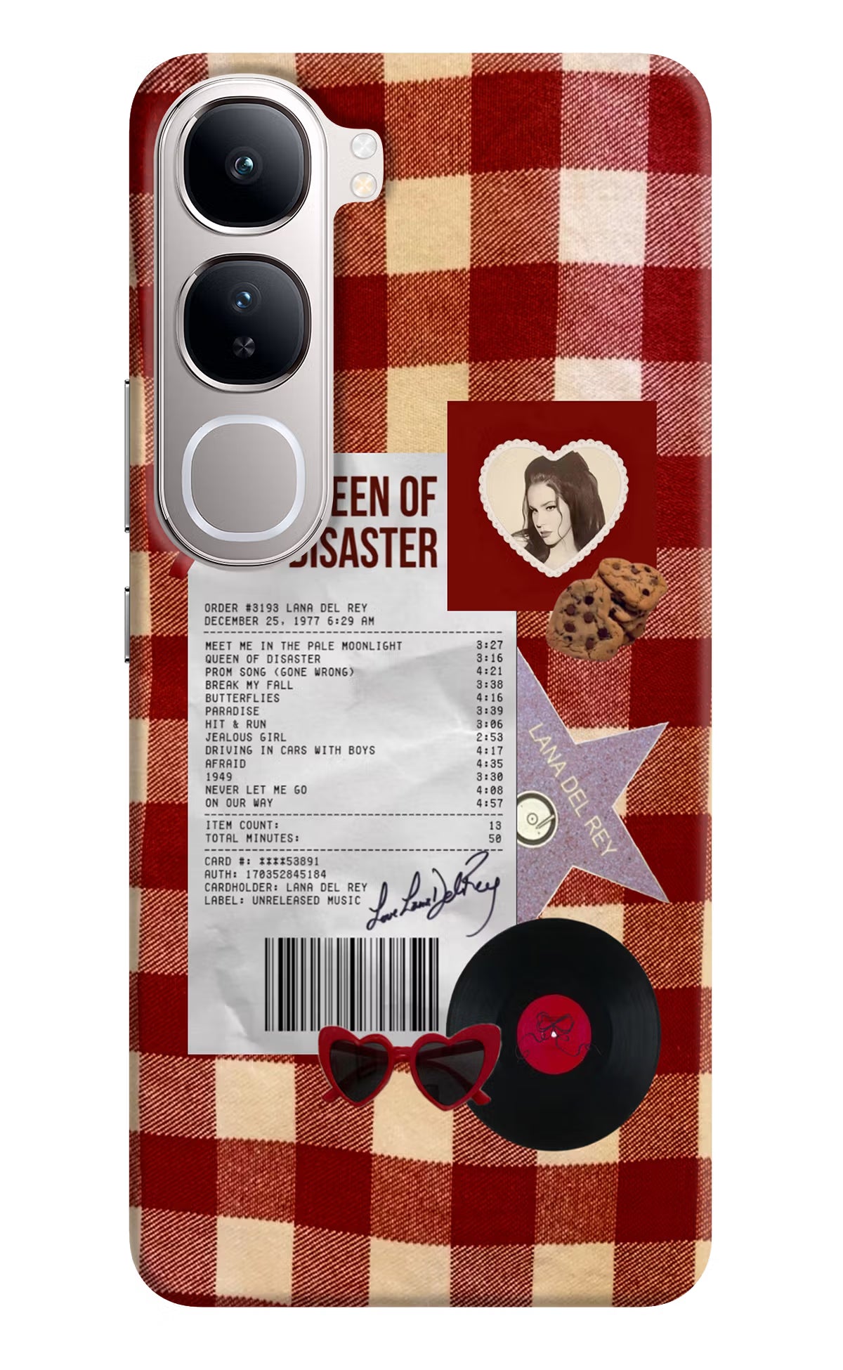 Queen of Disaster Vivo Y300 5G Back Cover - Queen of Disaster Vivo Y300 5G Back Cover Queen of Disaster Vivo Y300 5G Back Cover