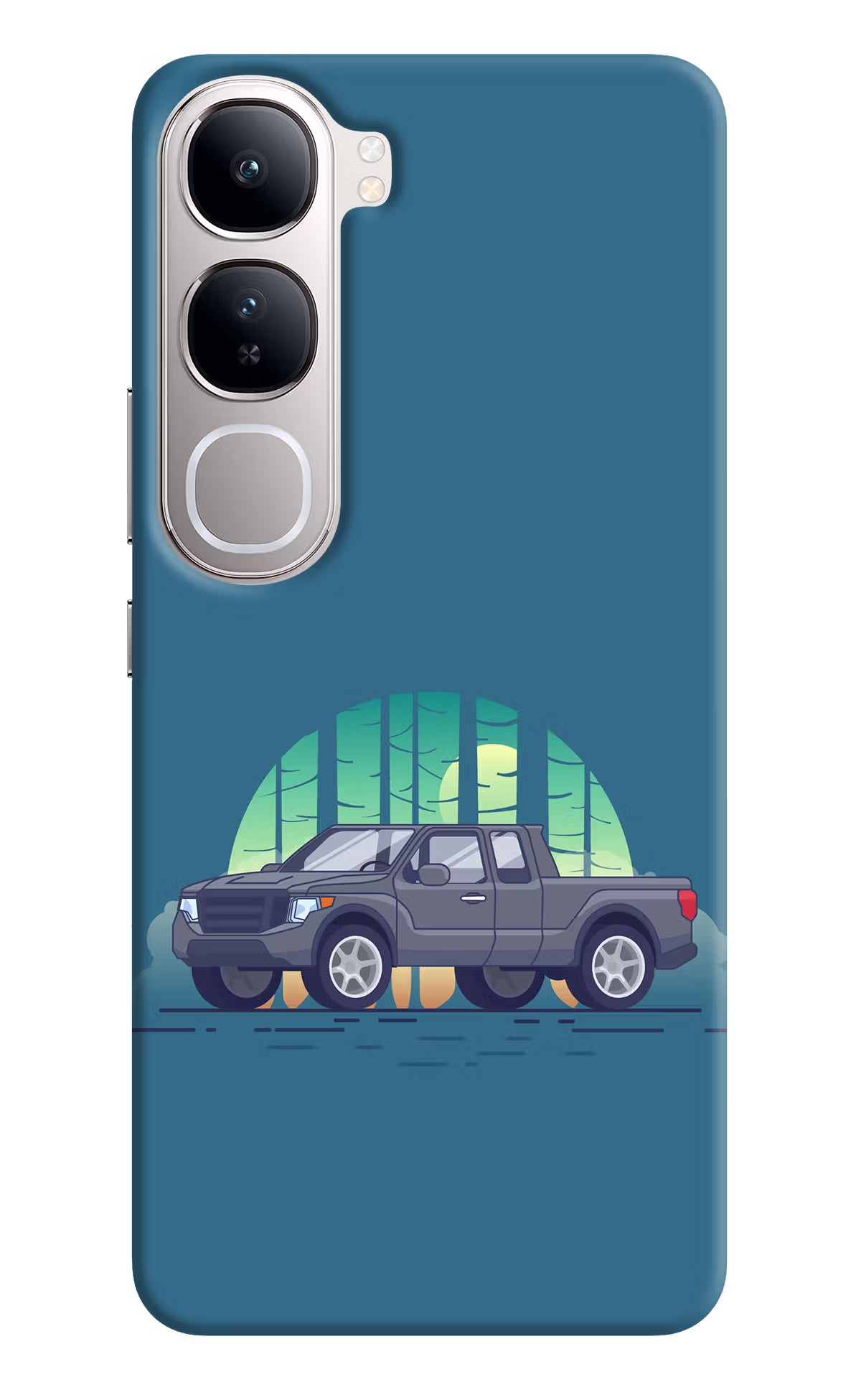 Retro Garage Vibe Vivo Y300 5G Back Cover - Retro Garage Vibe Vivo Y300 5G Back Cover Retro Garage Vibe Vivo Y300 5G Back Cover