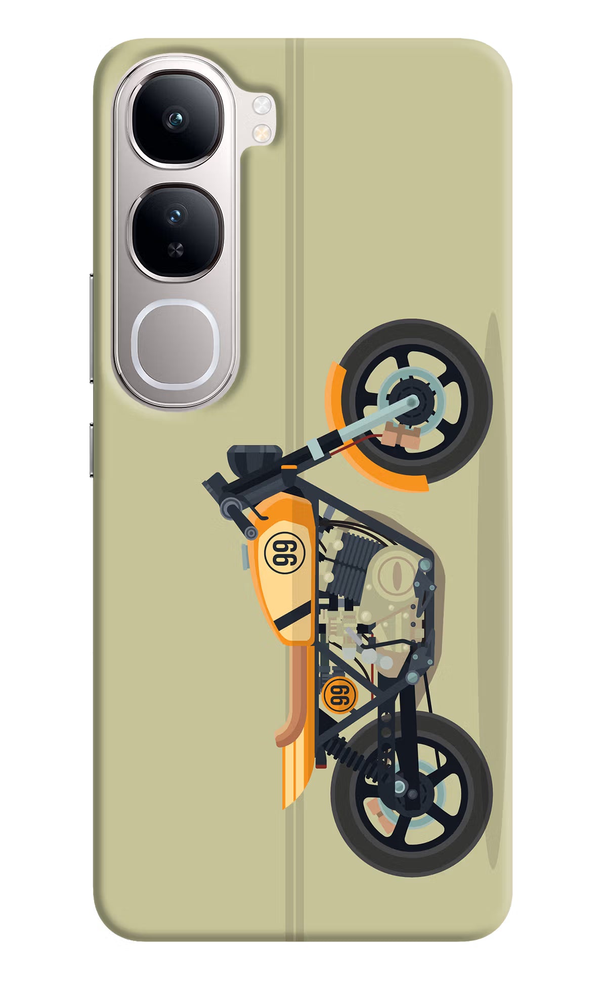 Vertical Speedster Vivo Y300 5G Back Cover - Vertical Speedster Vivo Y300 5G Back Cover Vertical Speedster Vivo Y300 5G Back Cover