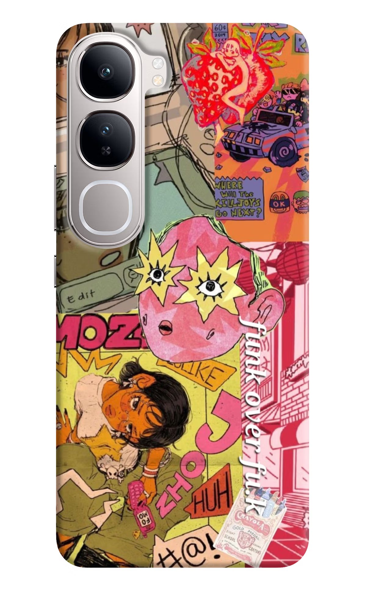 Funkover Vivo Y300 5G Back Cover - Funkover Vivo Y300 5G Back Cover Funkover Vivo Y300 5G Back Cover
