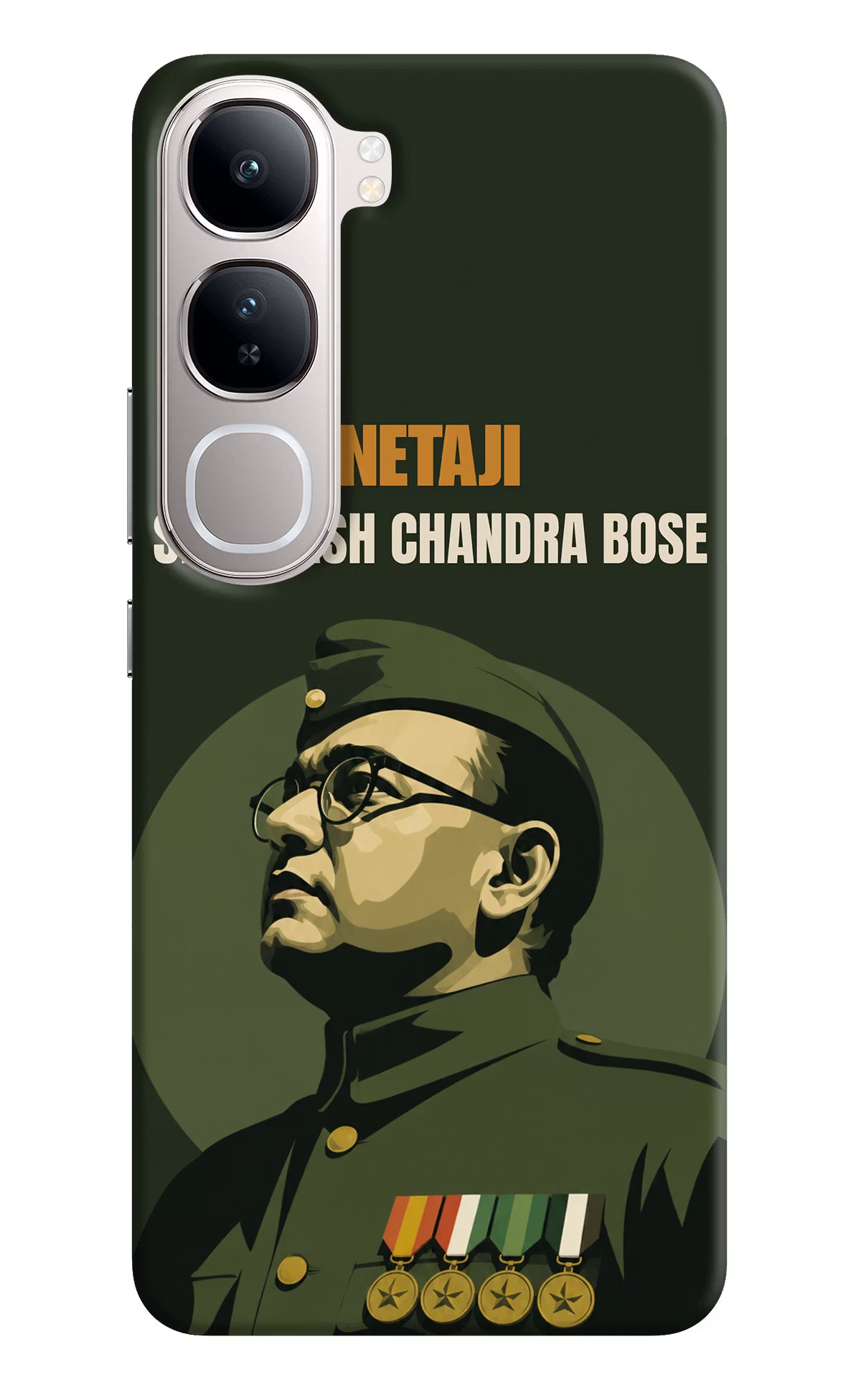 Netaji Legacy Vivo Y300 5G Back Cover - Netaji Legacy Vivo Y300 5G Back Cover Netaji Legacy Vivo Y300 5G Back Cover