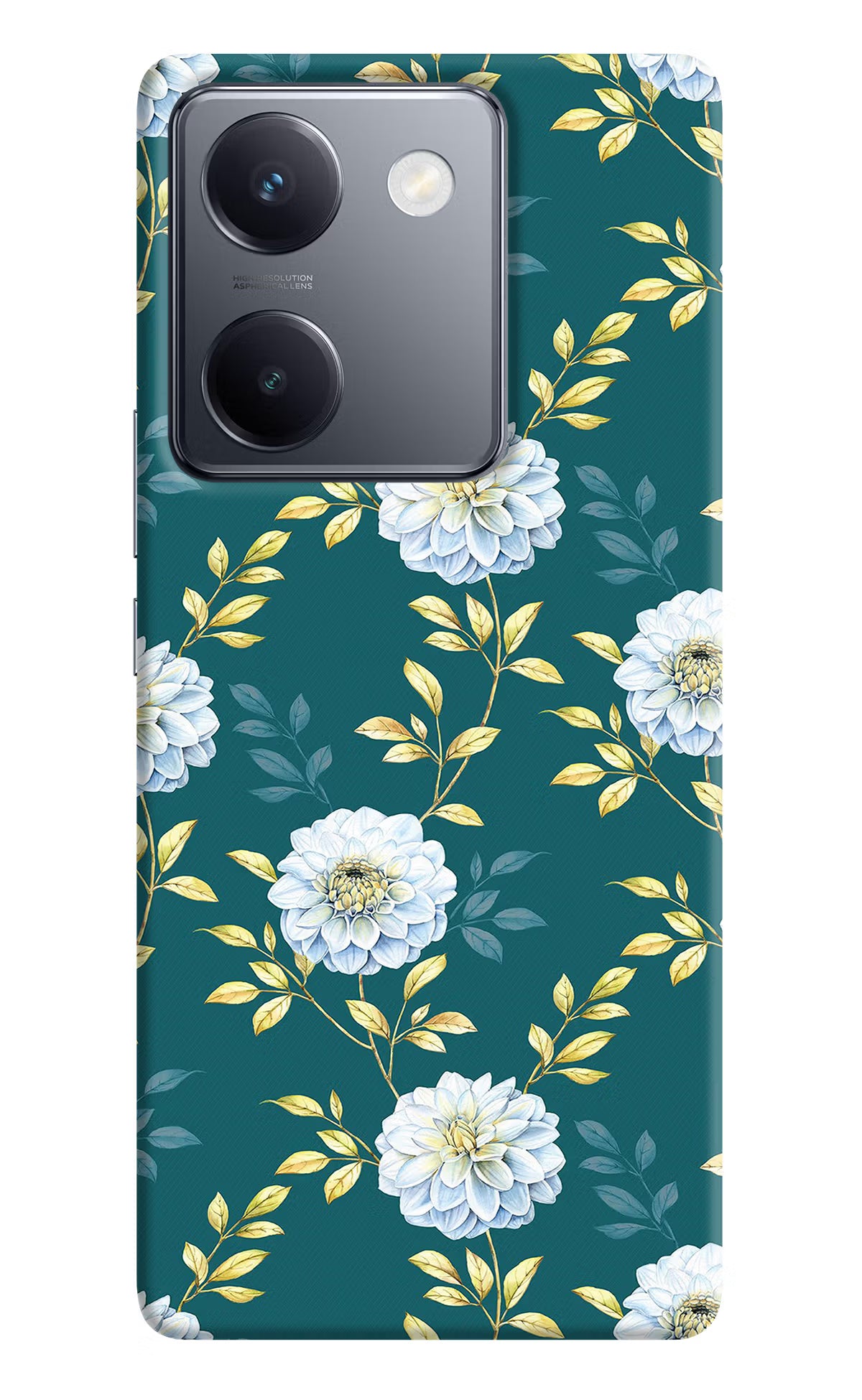 Flowers Vivo Y300 Plus 5G Back Cover - Flowers Vivo Y300 Plus 5G Back Cover Flowers Vivo Y300 Plus 5G Back Cover