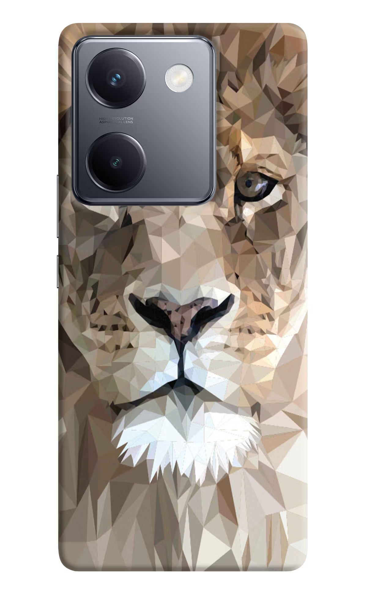 Lion Art Vivo Y300 Plus 5G Back Cover - Lion Art Vivo Y300 Plus 5G Back Cover Lion Art Vivo Y300 Plus 5G Back Cover