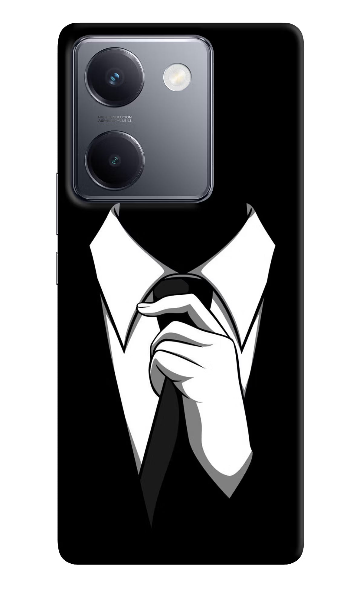 Black Tie Vivo Y300 Plus 5G Back Cover - Black Tie Vivo Y300 Plus 5G Back Cover Black Tie Vivo Y300 Plus 5G Back Cover