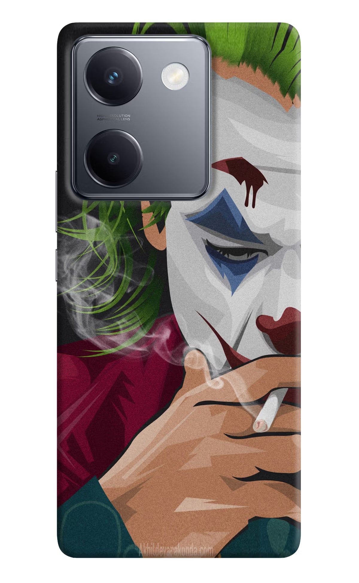 Joker Smoking Vivo Y300 Plus 5G Back Cover - Joker Smoking Vivo Y300 Plus 5G Back Cover Joker Smoking Vivo Y300 Plus 5G Back Cover