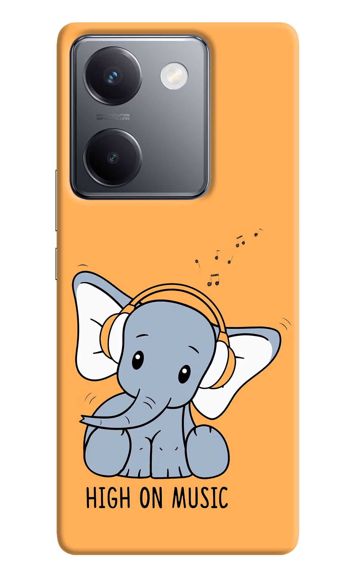 High On Music Vivo Y300 Plus 5G Back Cover - High On Music Vivo Y300 Plus 5G Back Cover High On Music Vivo Y300 Plus 5G Back Cover