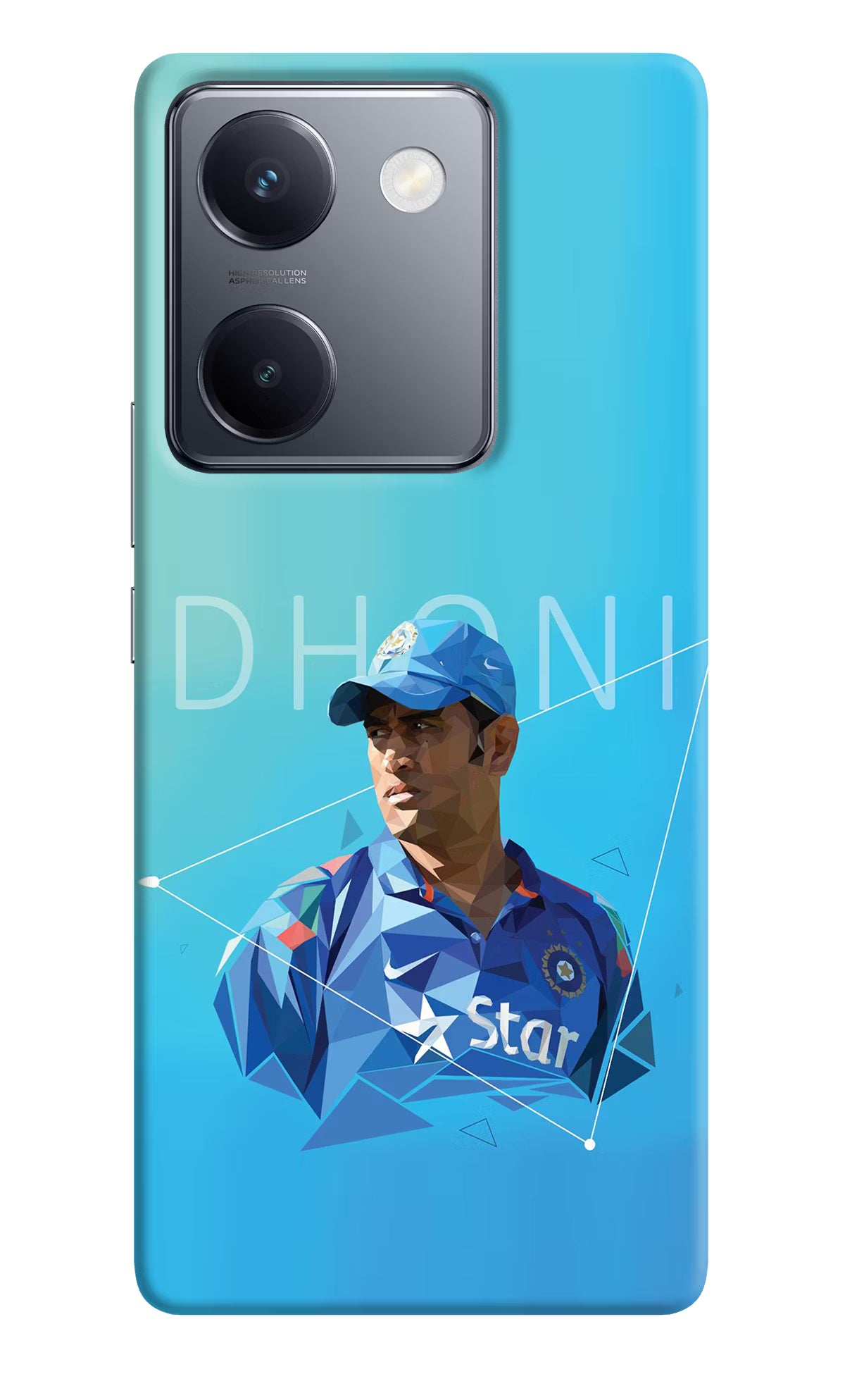 Dhoni Artwork Vivo Y300 Plus 5G Back Cover - Dhoni Artwork Vivo Y300 Plus 5G Back Cover Dhoni Artwork Vivo Y300 Plus 5G Back Cover