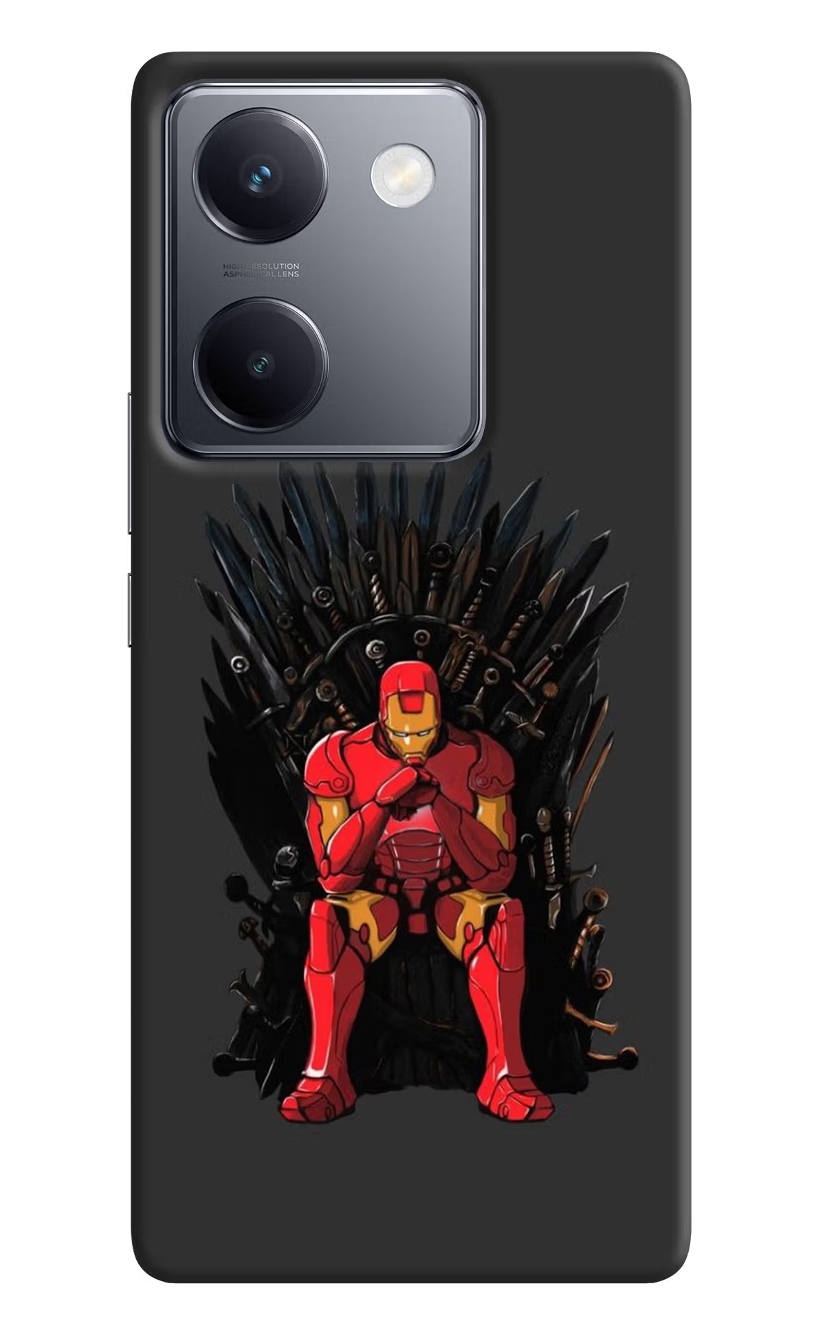 Ironman Throne Vivo Y300 Plus 5G Back Cover - Ironman Throne Vivo Y300 Plus 5G Back Cover Ironman Throne Vivo Y300 Plus 5G Back Cover