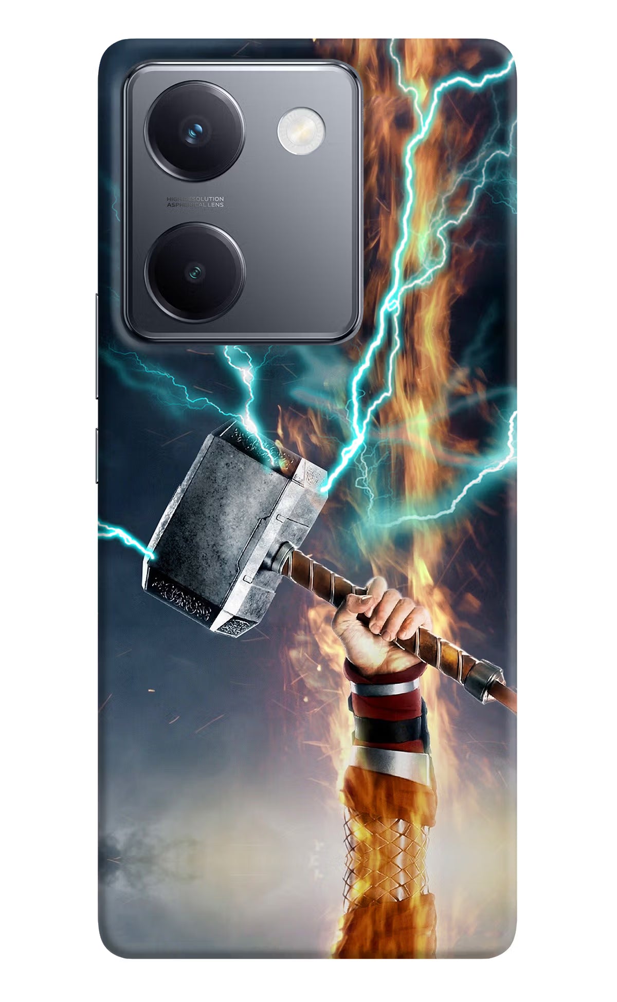 Thor Hammer Mjolnir Vivo Y300 Plus 5G Back Cover - Thor Hammer Mjolnir Vivo Y300 Plus 5G Back Cover Thor Hammer Mjolnir Vivo Y300 Plus 5G Back Cover