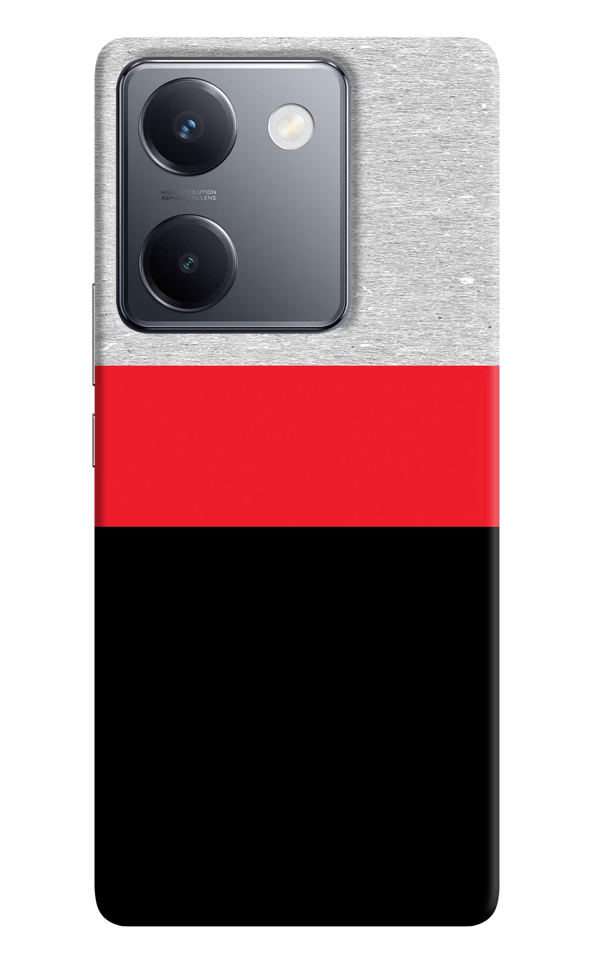 Tri Color Pattern Vivo Y300 Plus 5G Back Cover - Tri Color Pattern Vivo Y300 Plus 5G Back Cover Tri Color Pattern Vivo Y300 Plus 5G Back Cover