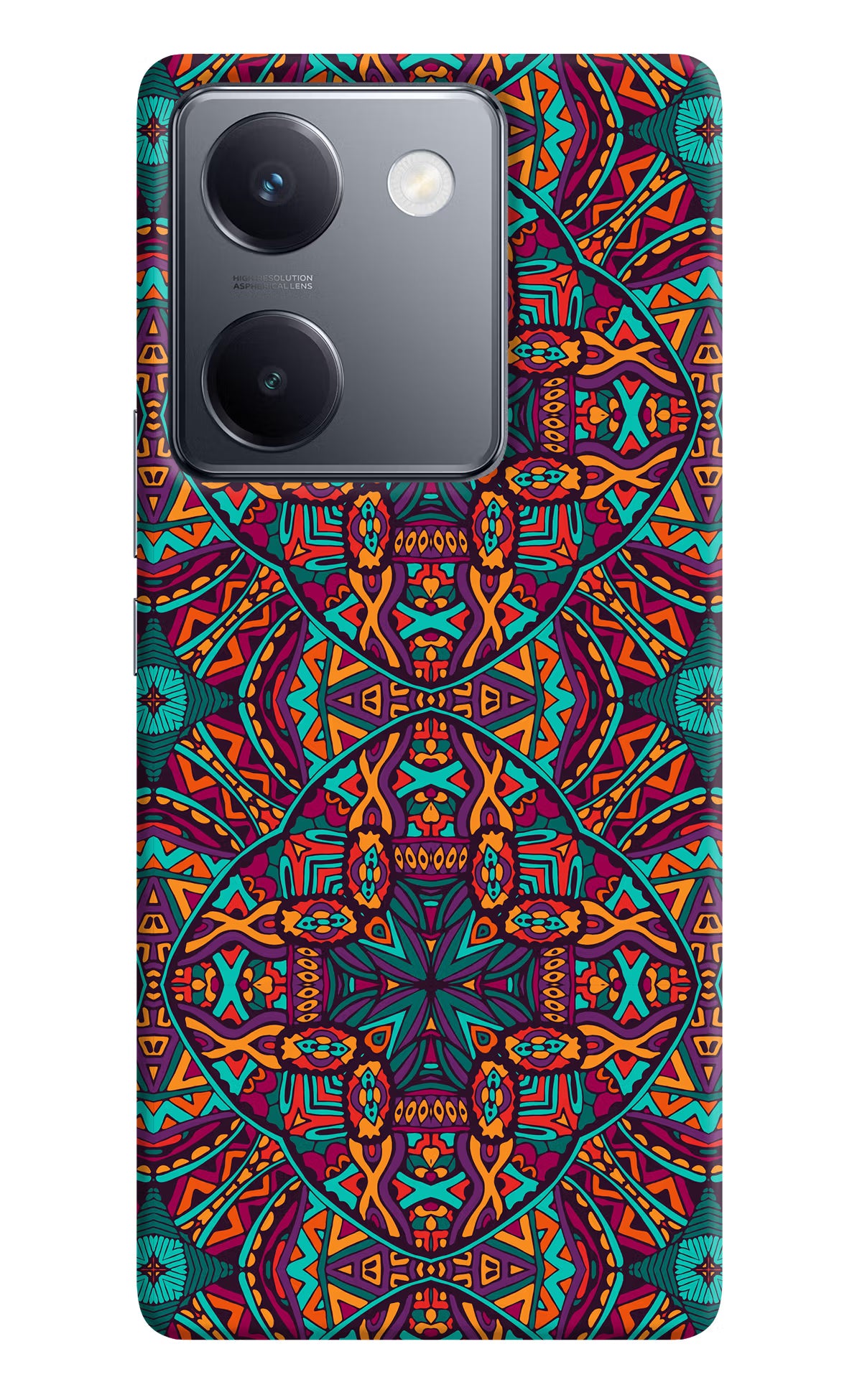 Colour Mandala Vivo Y300 Plus 5G Back Cover - Colour Mandala Vivo Y300 Plus 5G Back Cover Colour Mandala Vivo Y300 Plus 5G Back Cover