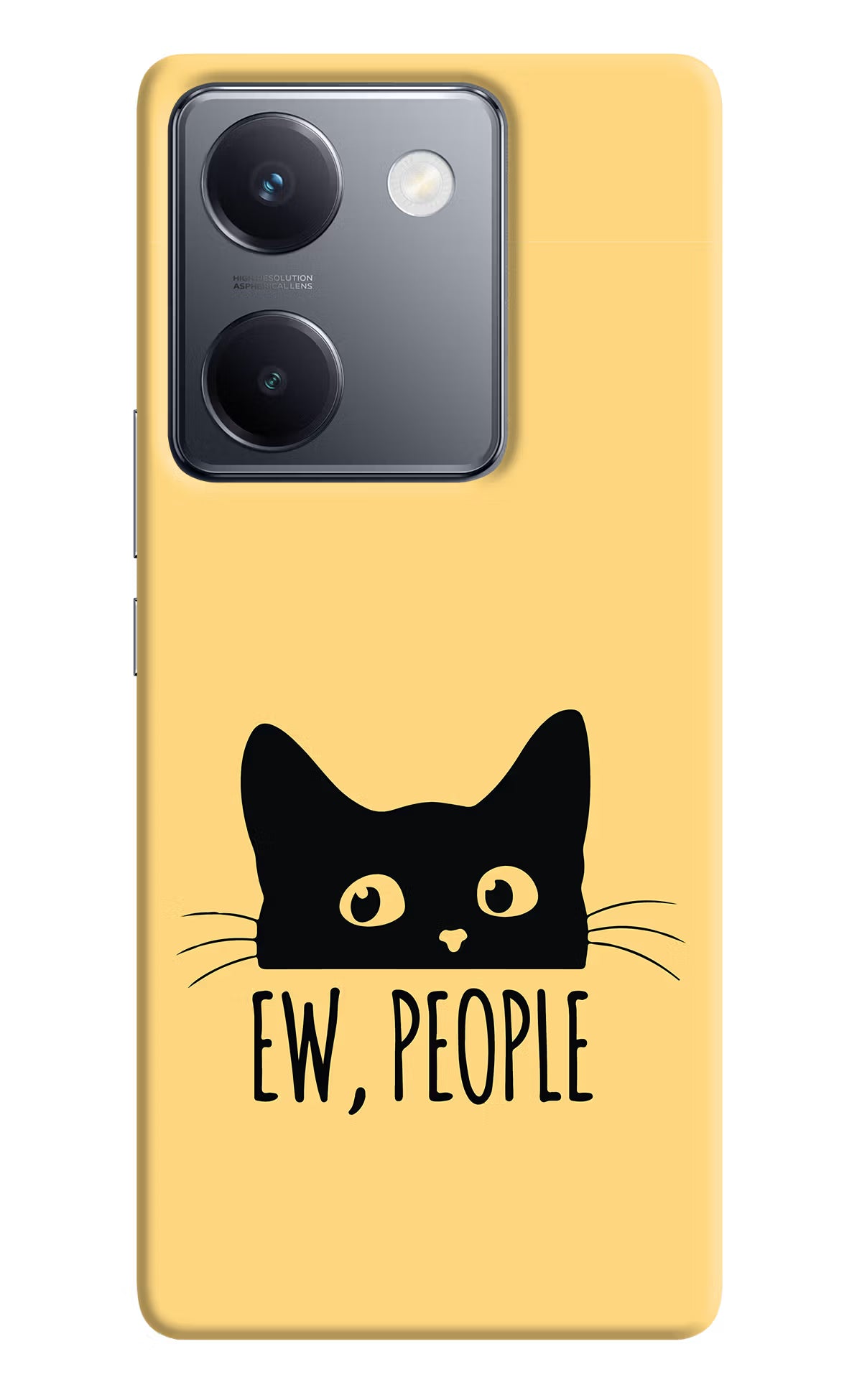 Ew People Catitude Vivo Y300 Plus 5G Back Cover - Ew People Catitude Vivo Y300 Plus 5G Back Cover Ew People Catitude Vivo Y300 Plus 5G Back Cover