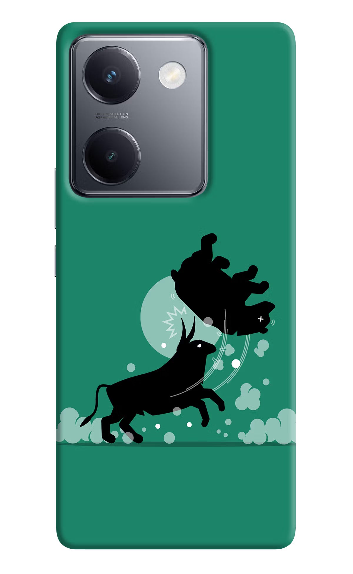 Bull Conqueror Vivo Y300 Plus 5G Back Cover - Bull Conqueror Vivo Y300 Plus 5G Back Cover Bull Conqueror Vivo Y300 Plus 5G Back Cover