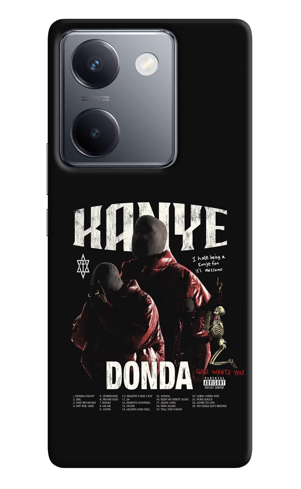 Donda Kanye West Vivo Y300 Plus 5G Back Cover - Donda Kanye West Vivo Y300 Plus 5G Back Cover Donda Kanye West Vivo Y300 Plus 5G Back Cover