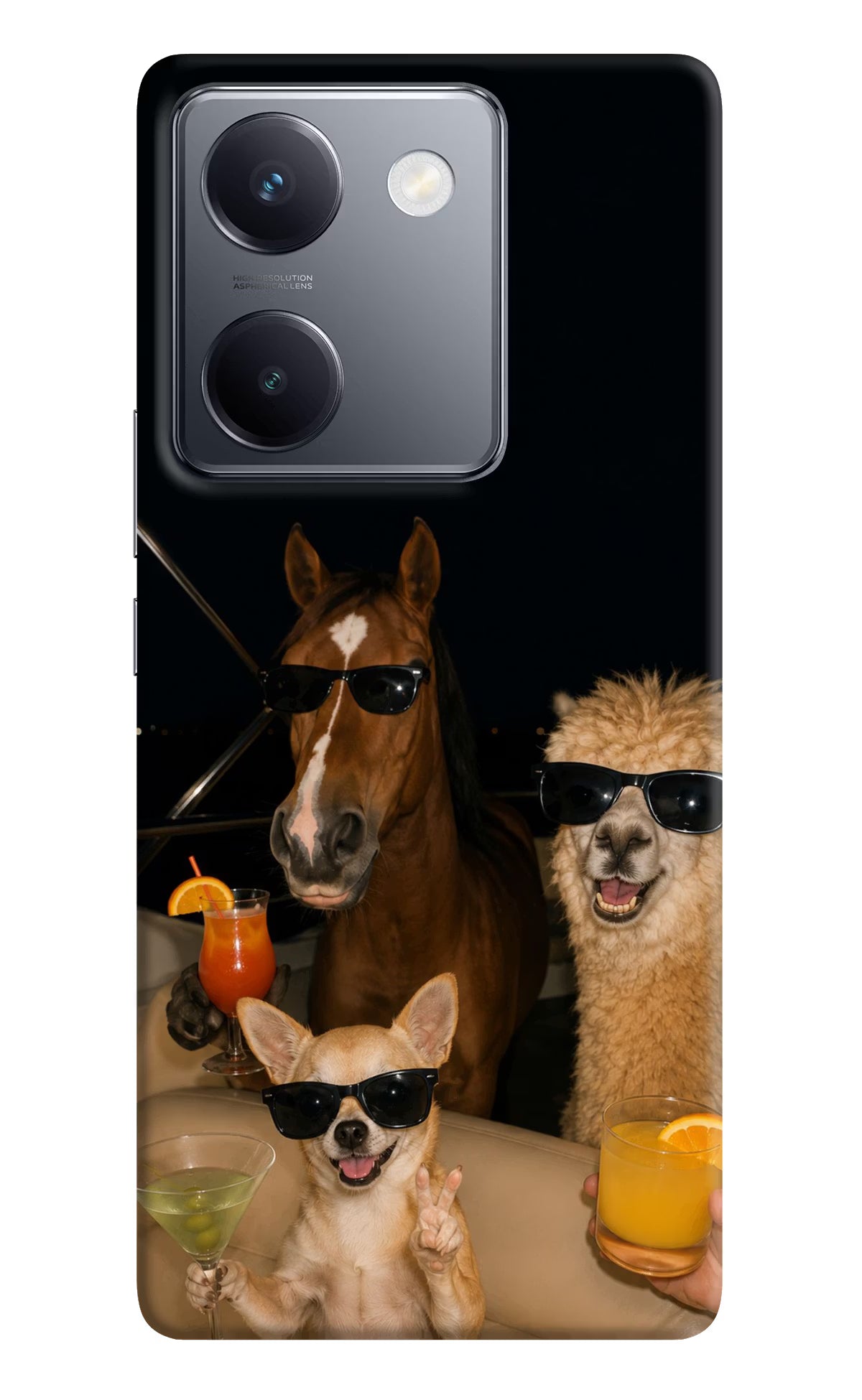 Party Squad Vivo Y300 Plus 5G Back Cover - Party Squad Vivo Y300 Plus 5G Back Cover Party Squad Vivo Y300 Plus 5G Back Cover