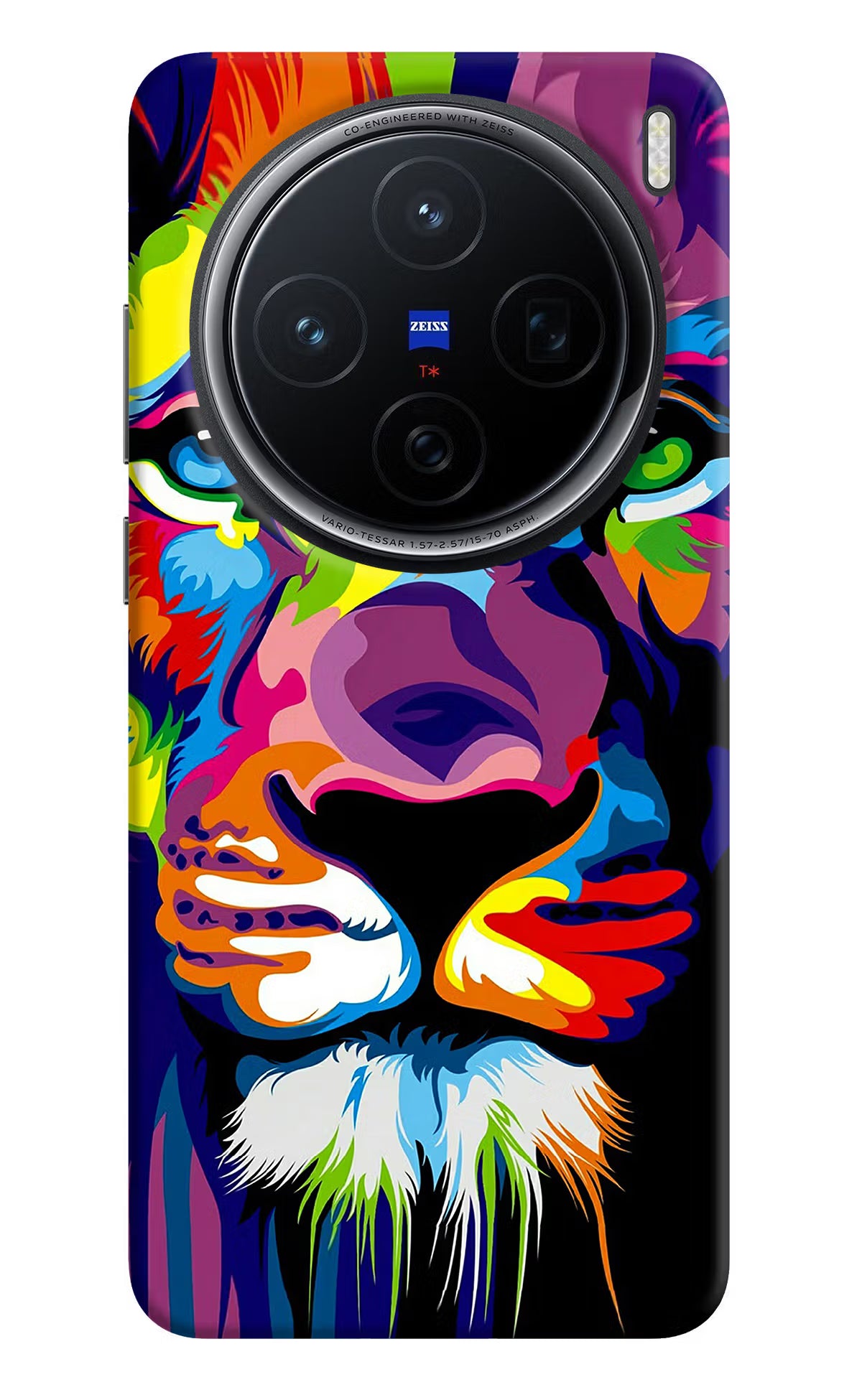 Lion Vivo X200 5G Back Cover - Lion Vivo X200 5G Hard Case Back Cover by Casekaro Lion Vivo X200 5G Hard Case Back Cover by Casekaro