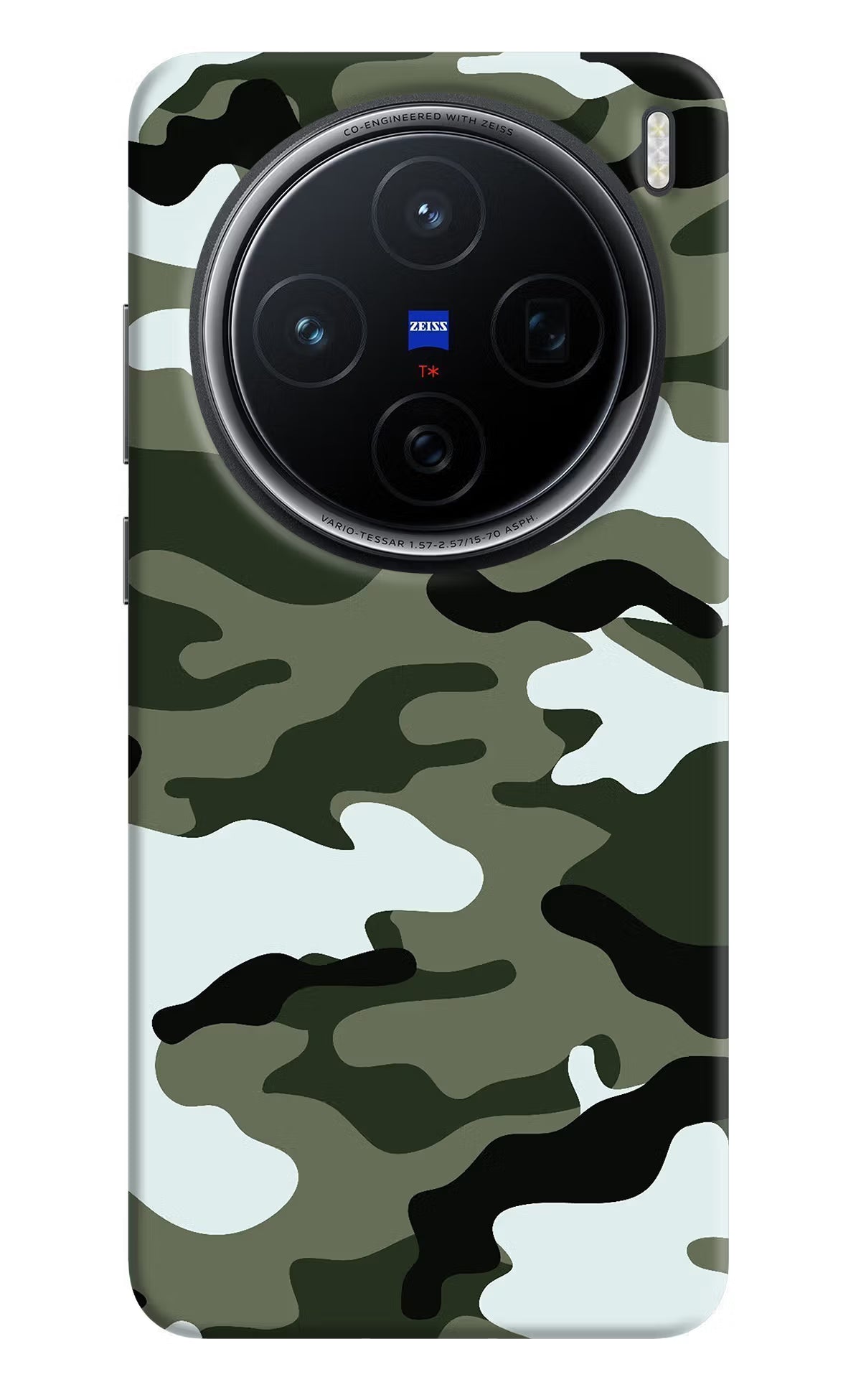 Camouflage Vivo X200 5G Back Cover - Camouflage Vivo X200 5G Hard Case Back Cover by Casekaro Camouflage Vivo X200 5G Hard Case Back Cover by Casekaro