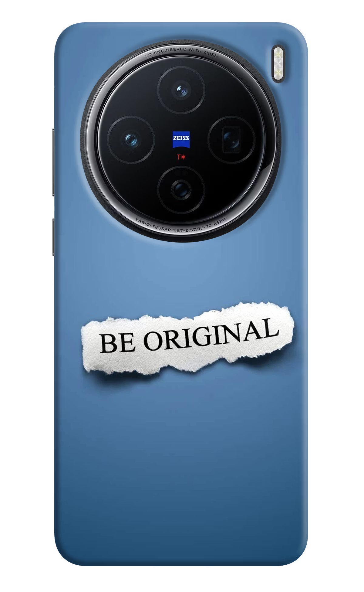 Be Original Vivo X200 5G Back Cover - Be Original Vivo X200 5G Hard Case Back Cover by Casekaro Be Original Vivo X200 5G Hard Case Back Cover by Casekaro