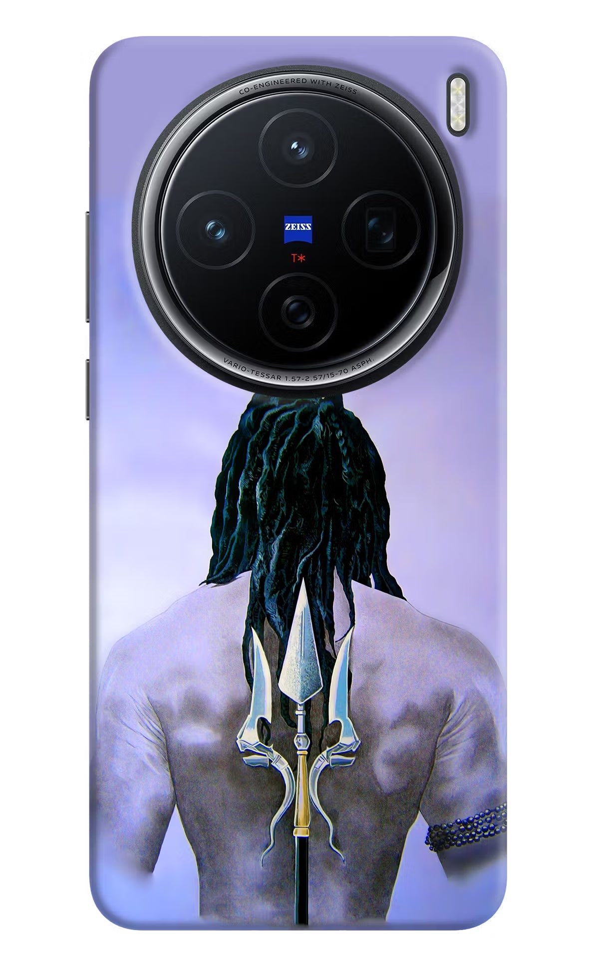 Shiva Vivo X200 5G Back Cover - Shiva Vivo X200 5G Hard Case Back Cover by Casekaro Shiva Vivo X200 5G Hard Case Back Cover by Casekaro