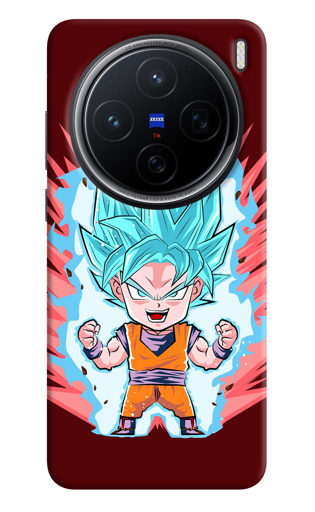 Goku Little Vivo X200 5G Back Cover - Goku Little Vivo X200 5G Hard Case Back Cover by Casekaro Goku Little Vivo X200 5G Hard Case Back Cover by Casekaro