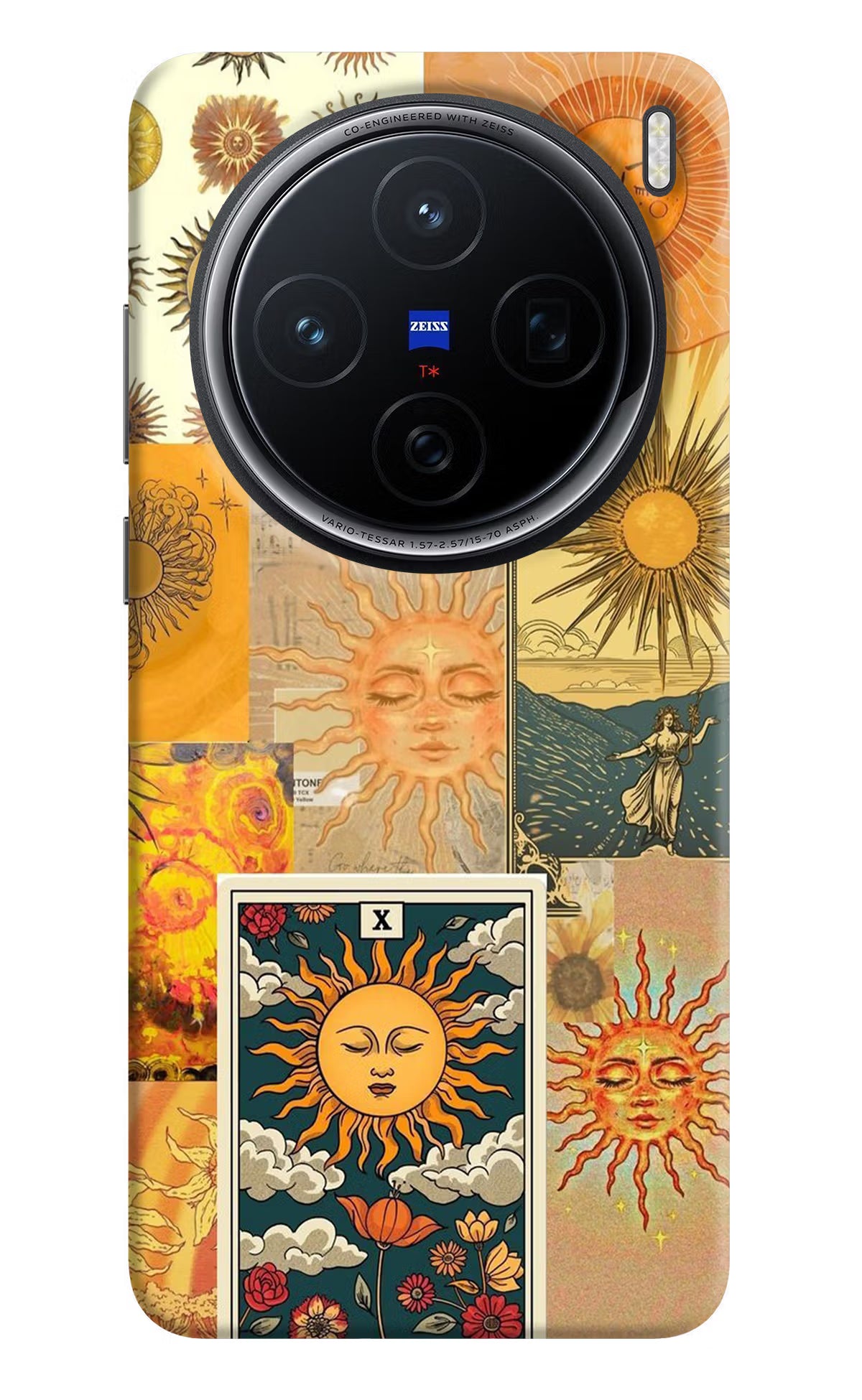 Sun Vivo X200 5G Back Cover - Sun Vivo X200 5G Hard Case Back Cover by Casekaro Sun Vivo X200 5G Hard Case Back Cover by Casekaro