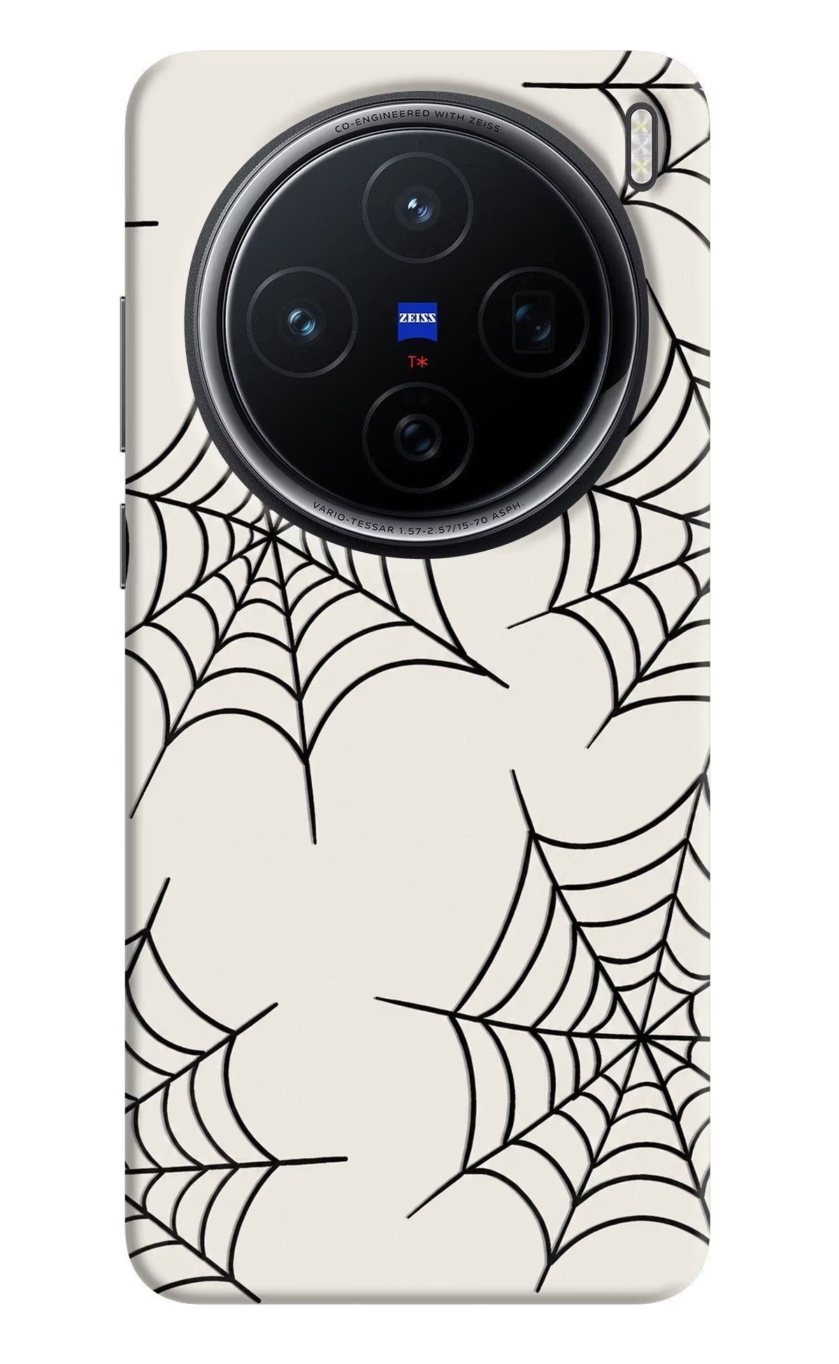 Spider Web Vivo X200 5G Back Cover - Spider Web Vivo X200 5G Hard Case Back Cover by Casekaro Spider Web Vivo X200 5G Hard Case Back Cover by Casekaro