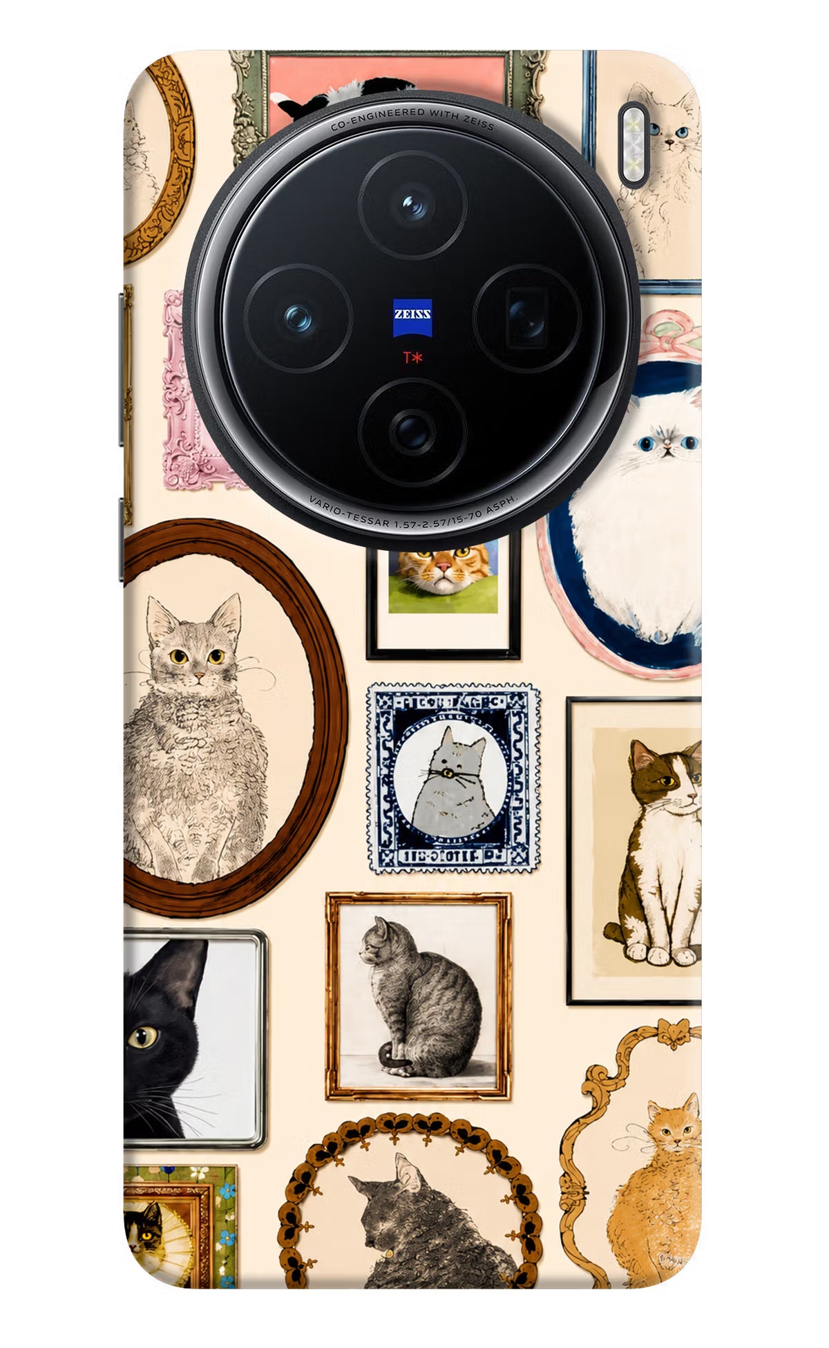 Mirror Cats Vivo X200 5G Back Cover - Mirror Cats Vivo X200 5G Back Cover Mirror Cats Vivo X200 5G Back Cover