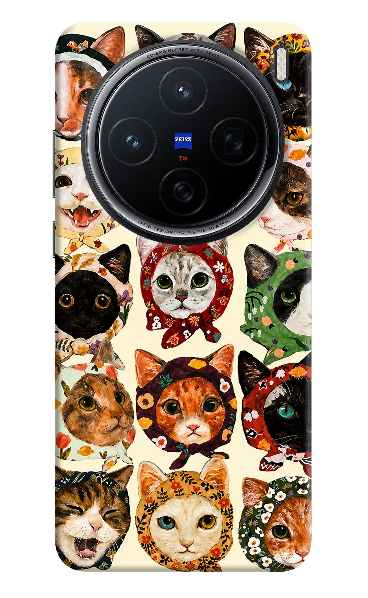 Cool Cat Vivo X200 5G Back Cover - Cool Cat Vivo X200 5G Back Cover Cool Cat Vivo X200 5G Back Cover
