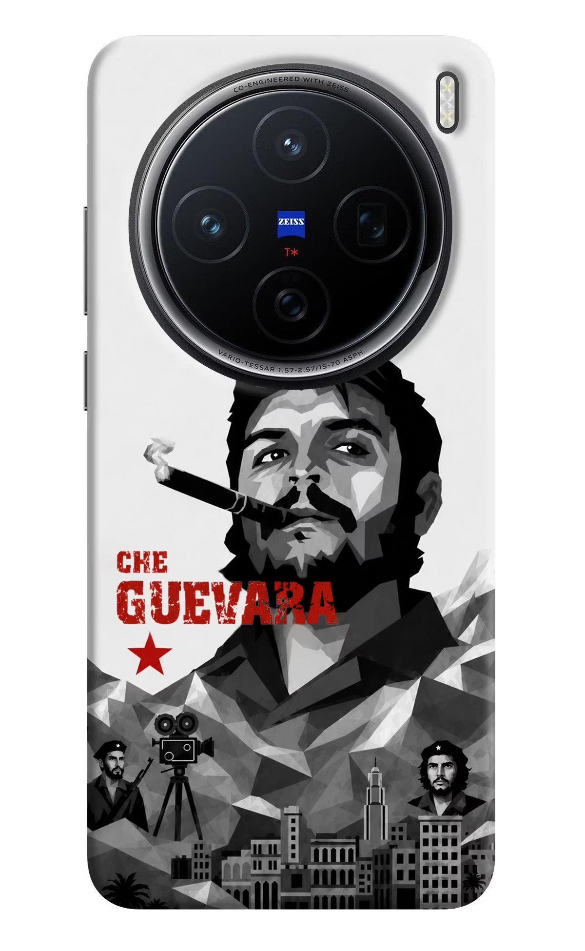 Che Guevara Iconic Vivo X200 5G Back Cover - Che Guevara Iconic Vivo X200 5G Back Cover Che Guevara Iconic Vivo X200 5G Back Cover
