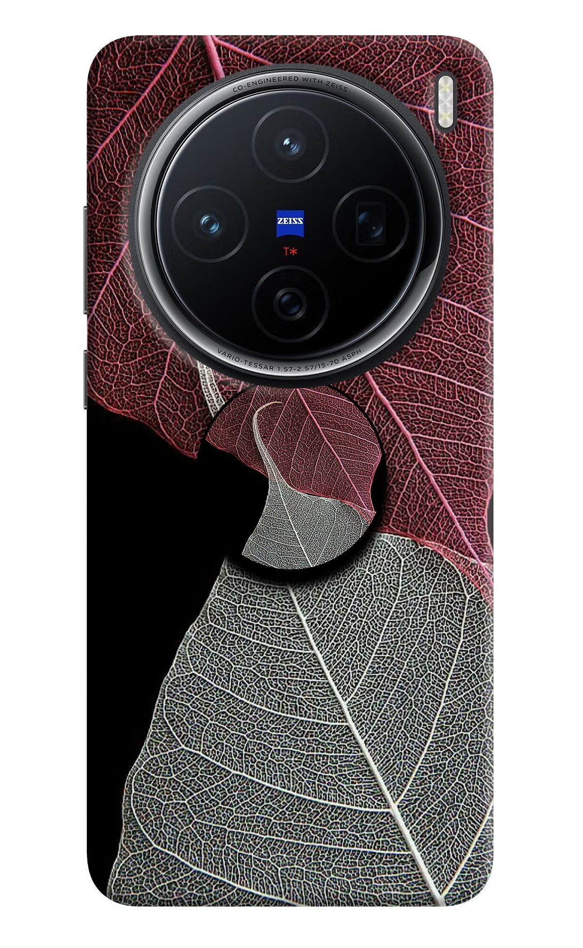 Leaf Pattern Vivo X200 5G Pop Case - Leaf Pattern Vivo X200 5G Pop Case by Casekaro Leaf Pattern Vivo X200 5G Pop Case by Casekaro