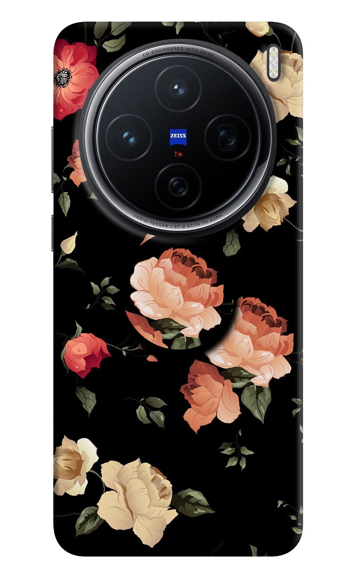 Flowers Vivo X200 5G Pop Case - Flowers Vivo X200 5G Pop Case by Casekaro Flowers Vivo X200 5G Pop Case by Casekaro