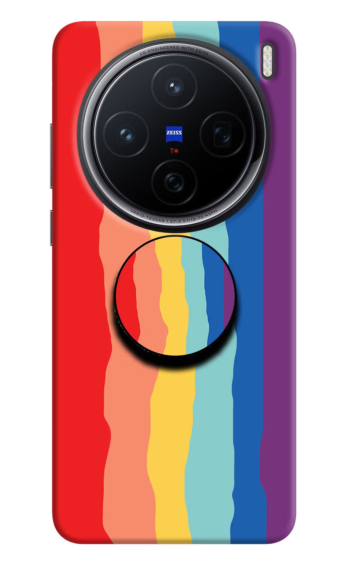 Rainbow Vivo X200 5G Pop Case - Rainbow Vivo X200 5G Pop Case by Casekaro Rainbow Vivo X200 5G Pop Case by Casekaro