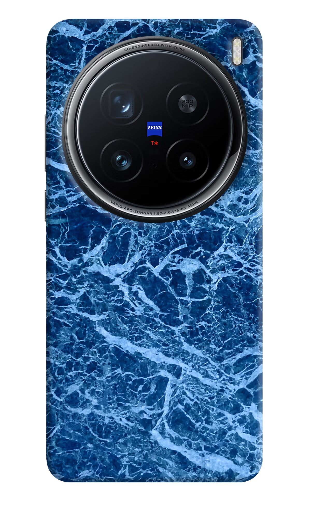 Blue Marble Vivo X200 Pro 5G Back Cover - Blue Marble Vivo X200 Pro 5G Hard Case Back Cover by Casekaro Blue Marble Vivo X200 Pro 5G Hard Case Back Cover by Casekaro