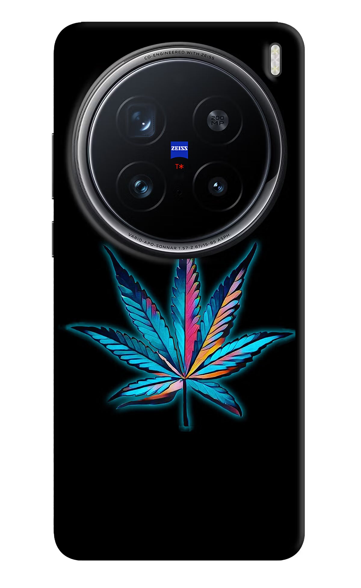 Weed Vivo X200 Pro 5G Back Cover - Weed Vivo X200 Pro 5G Hard Case Back Cover by Casekaro Weed Vivo X200 Pro 5G Hard Case Back Cover by Casekaro