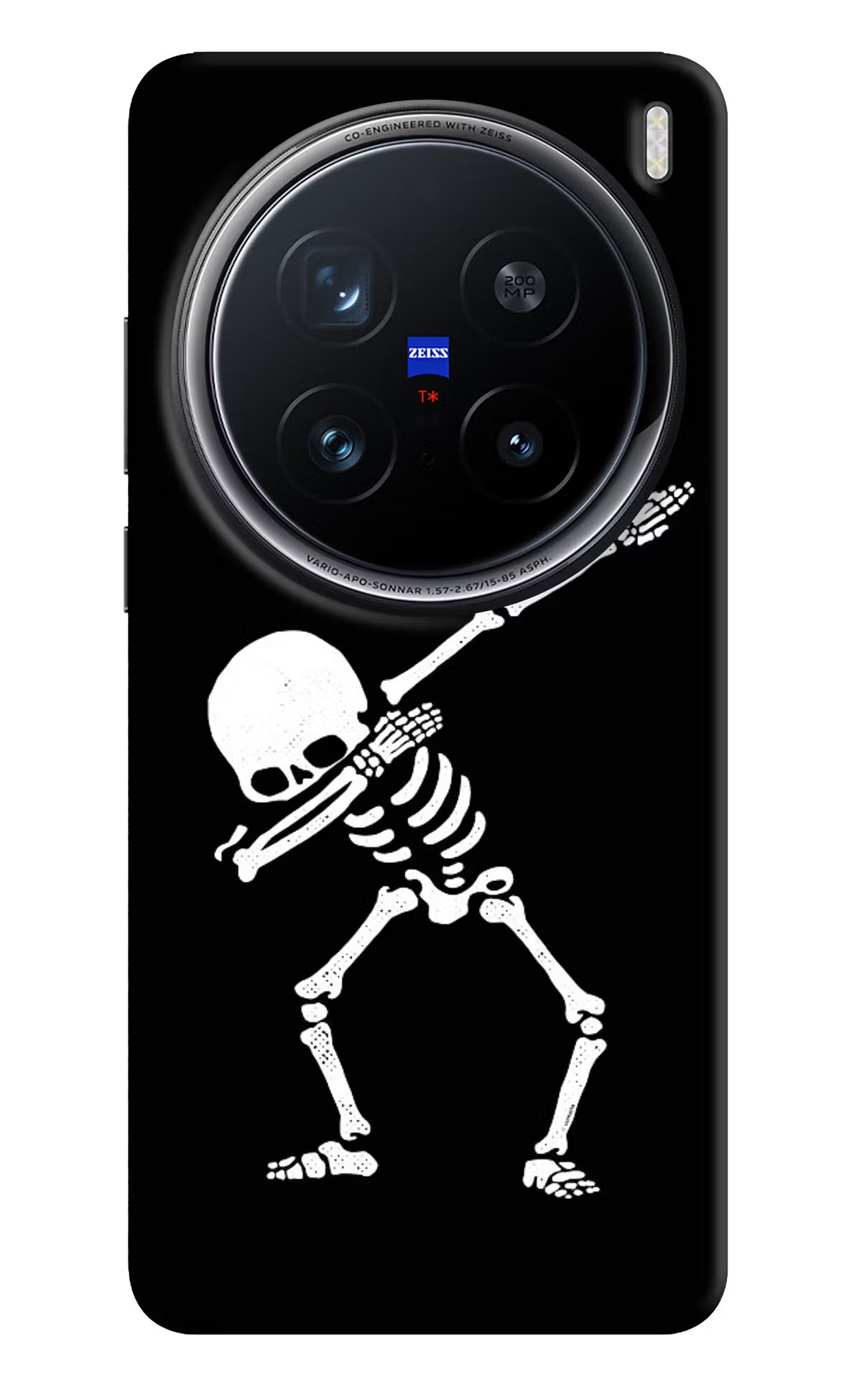 Dabbing Skeleton Art Vivo X200 Pro 5G Back Cover - Dabbing Skeleton Art Vivo X200 Pro 5G Hard Case Back Cover by Casekaro Dabbing Skeleton Art Vivo X200 Pro 5G Hard Case Back Cover by Casekaro