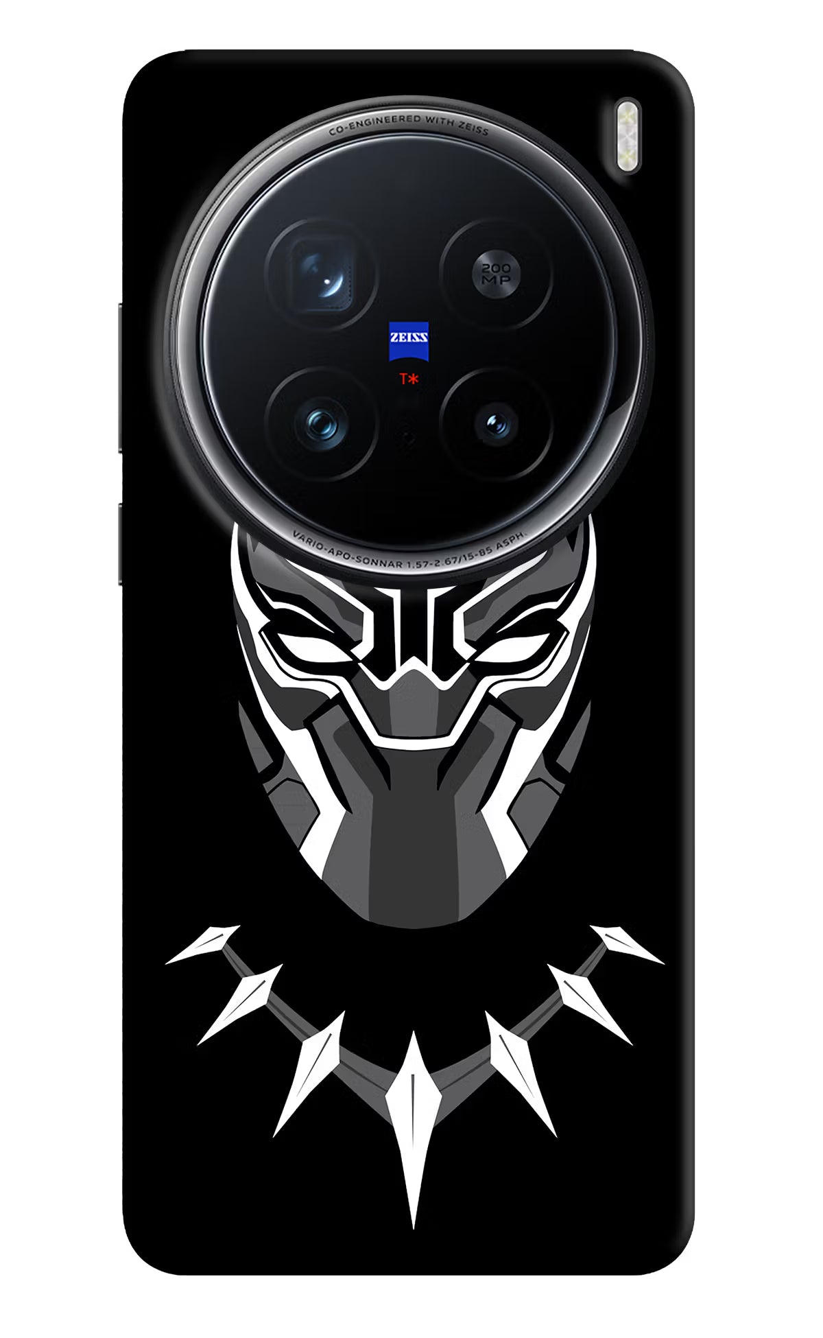 Black Panther Vivo X200 Pro 5G Back Cover - Black Panther Vivo X200 Pro 5G Hard Case Back Cover by Casekaro Black Panther Vivo X200 Pro 5G Hard Case Back Cover by Casekaro