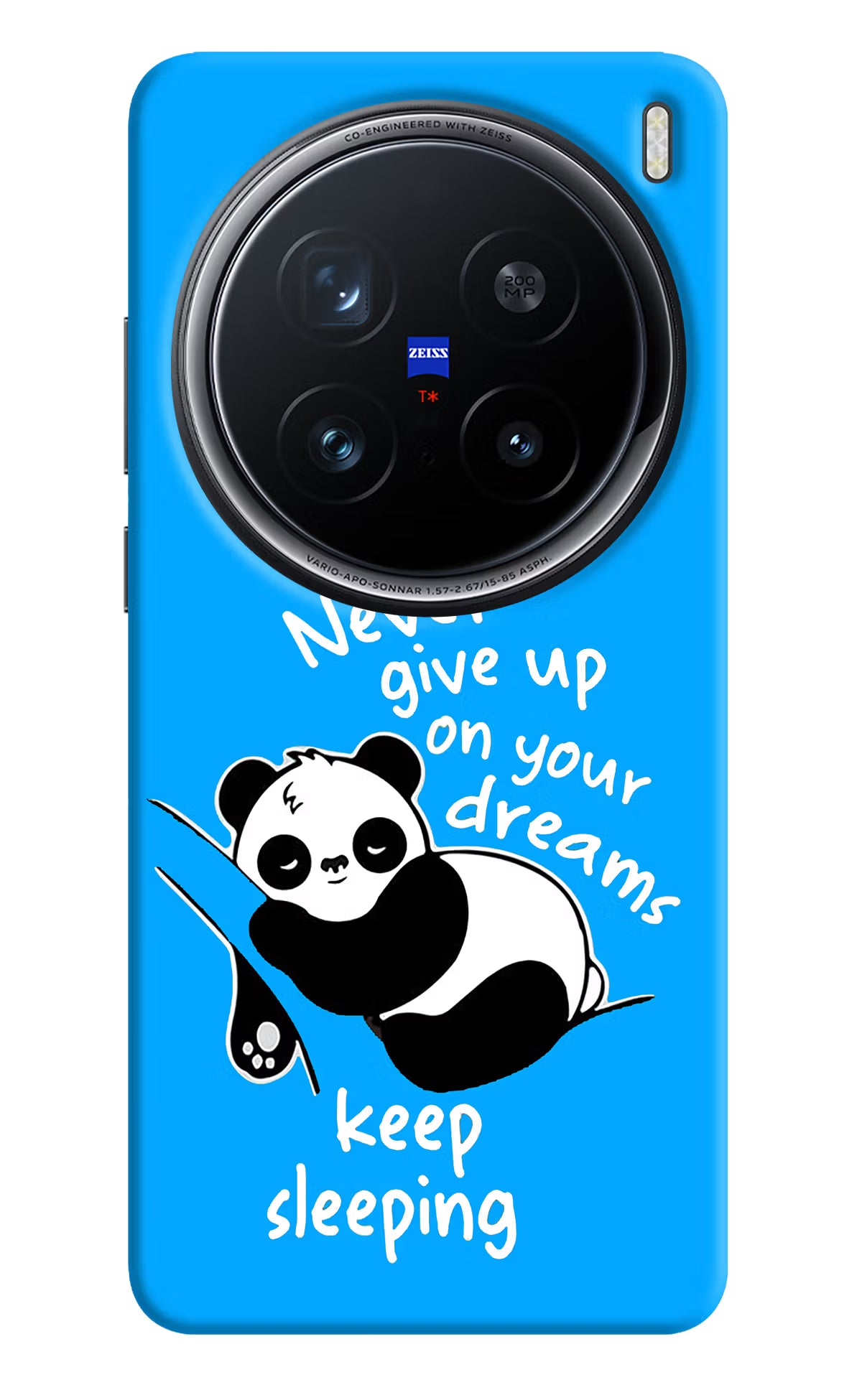 Keep Sleeping Vivo X200 Pro 5G Back Cover - Keep Sleeping Vivo X200 Pro 5G Hard Case Back Cover by Casekaro Keep Sleeping Vivo X200 Pro 5G Hard Case Back Cover by Casekaro