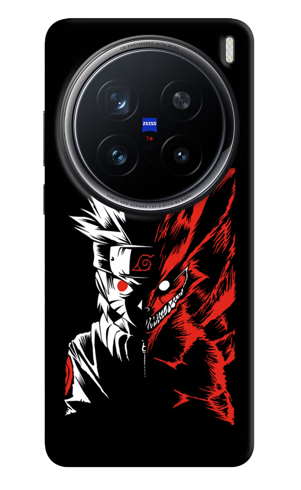 Naruto Two Face Vivo X200 Pro 5G Back Cover - Naruto Two Face Vivo X200 Pro 5G Hard Case Back Cover by Casekaro Naruto Two Face Vivo X200 Pro 5G Hard Case Back Cover by Casekaro