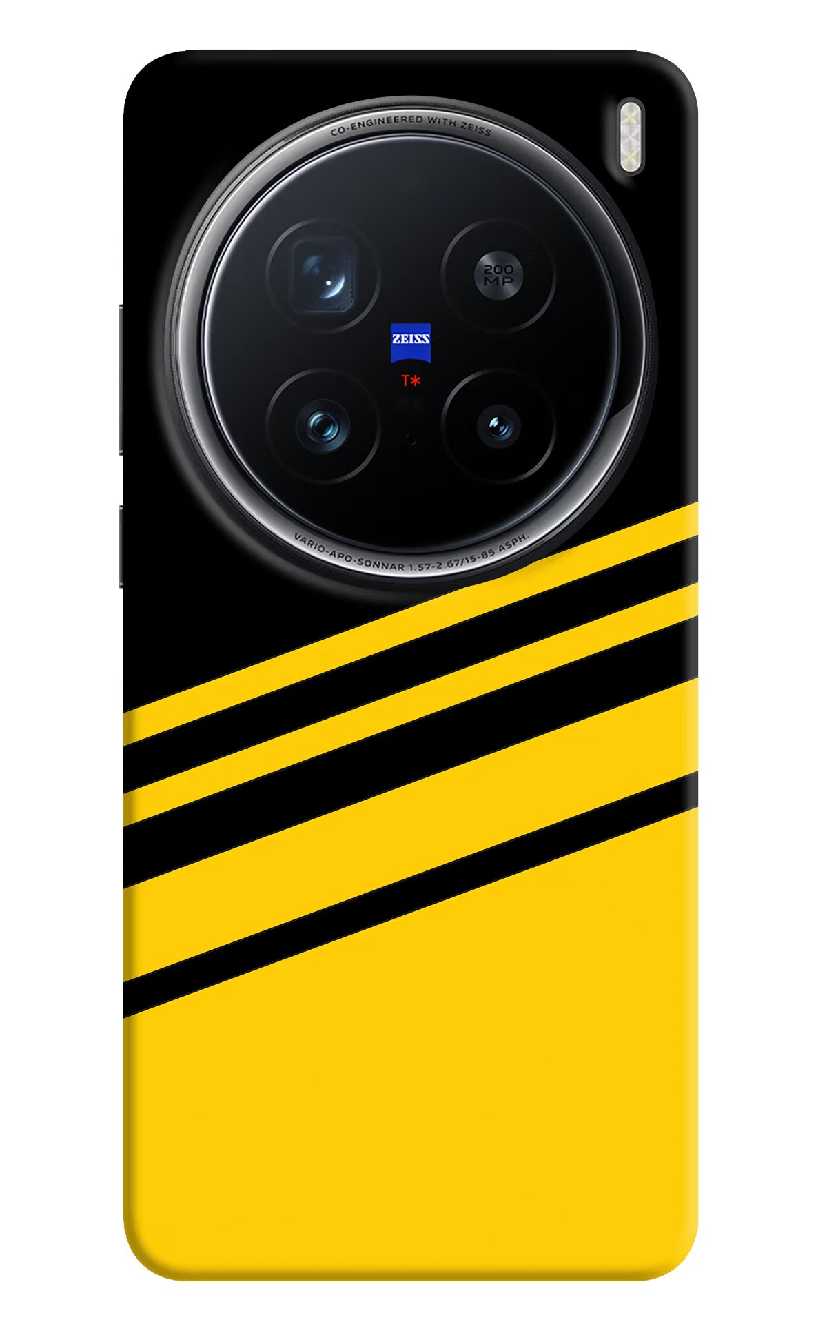 Yellow Shades Vivo X200 Pro 5G Back Cover - Yellow Shades Vivo X200 Pro 5G Hard Case Back Cover by Casekaro Yellow Shades Vivo X200 Pro 5G Hard Case Back Cover by Casekaro