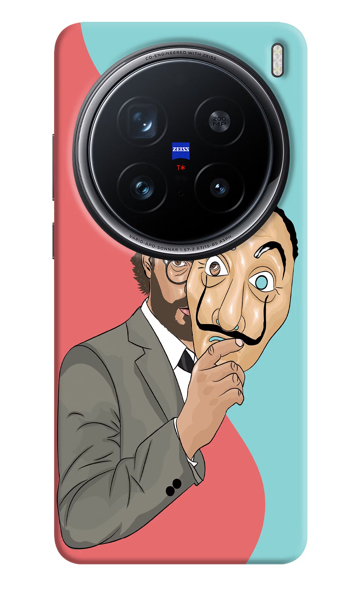 Professor Vivo X200 Pro 5G Back Cover - Professor Vivo X200 Pro 5G Hard Case Back Cover by Casekaro Professor Vivo X200 Pro 5G Hard Case Back Cover by Casekaro