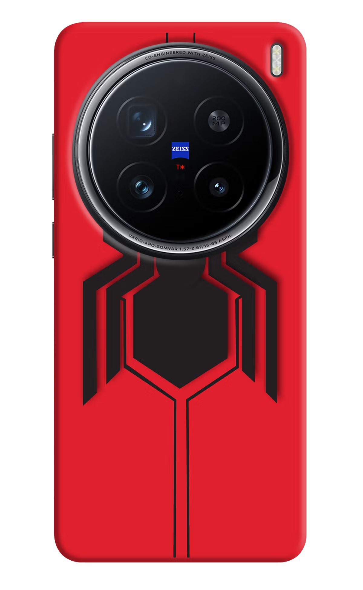 Spider Vivo X200 Pro 5G Back Cover - Spider Vivo X200 Pro 5G Hard Case Back Cover by Casekaro Spider Vivo X200 Pro 5G Hard Case Back Cover by Casekaro