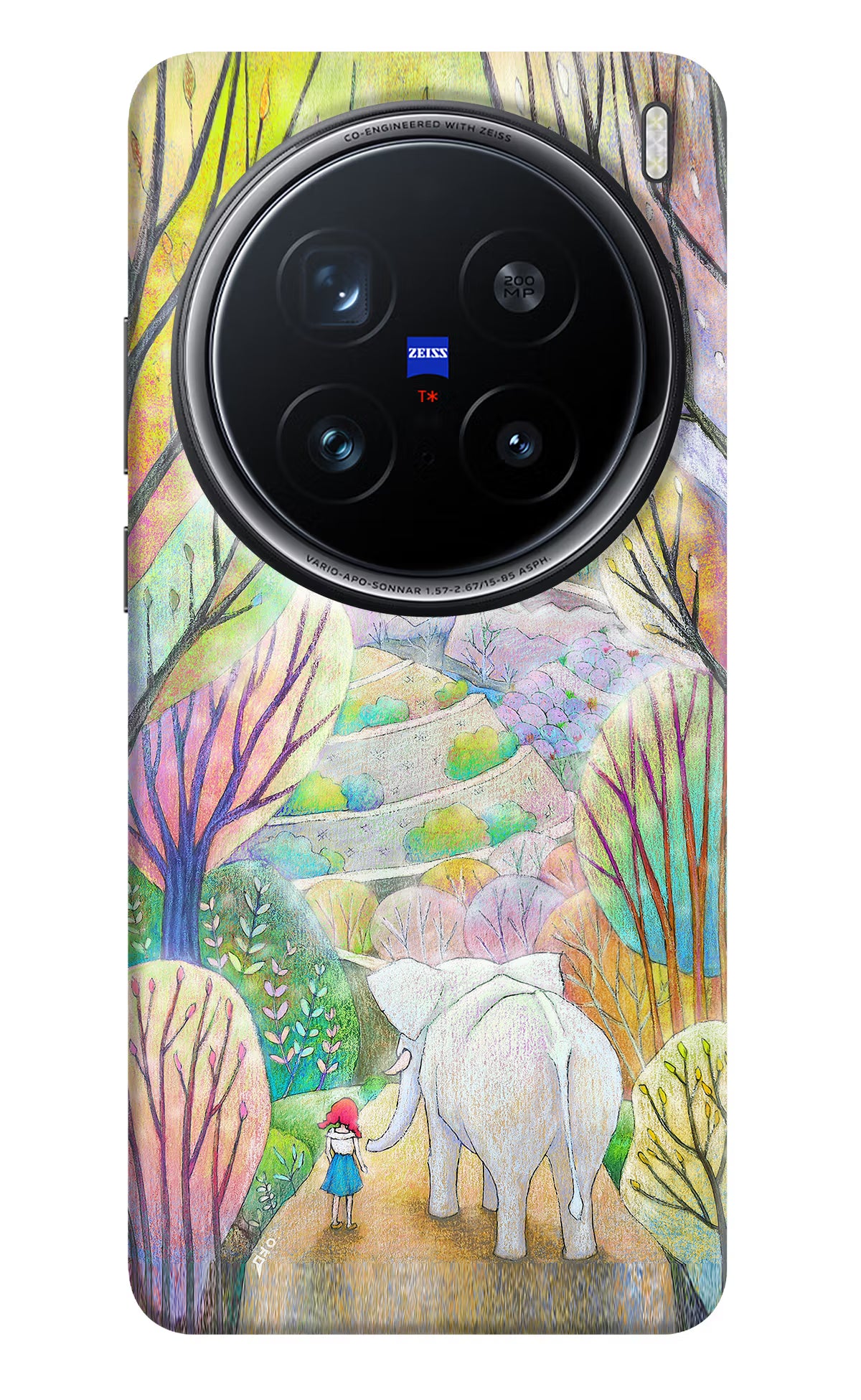 Nature Painting Vivo X200 Pro 5G Back Cover - Nature Painting Vivo X200 Pro 5G Hard Case Back Cover by Casekaro Nature Painting Vivo X200 Pro 5G Hard Case Back Cover by Casekaro