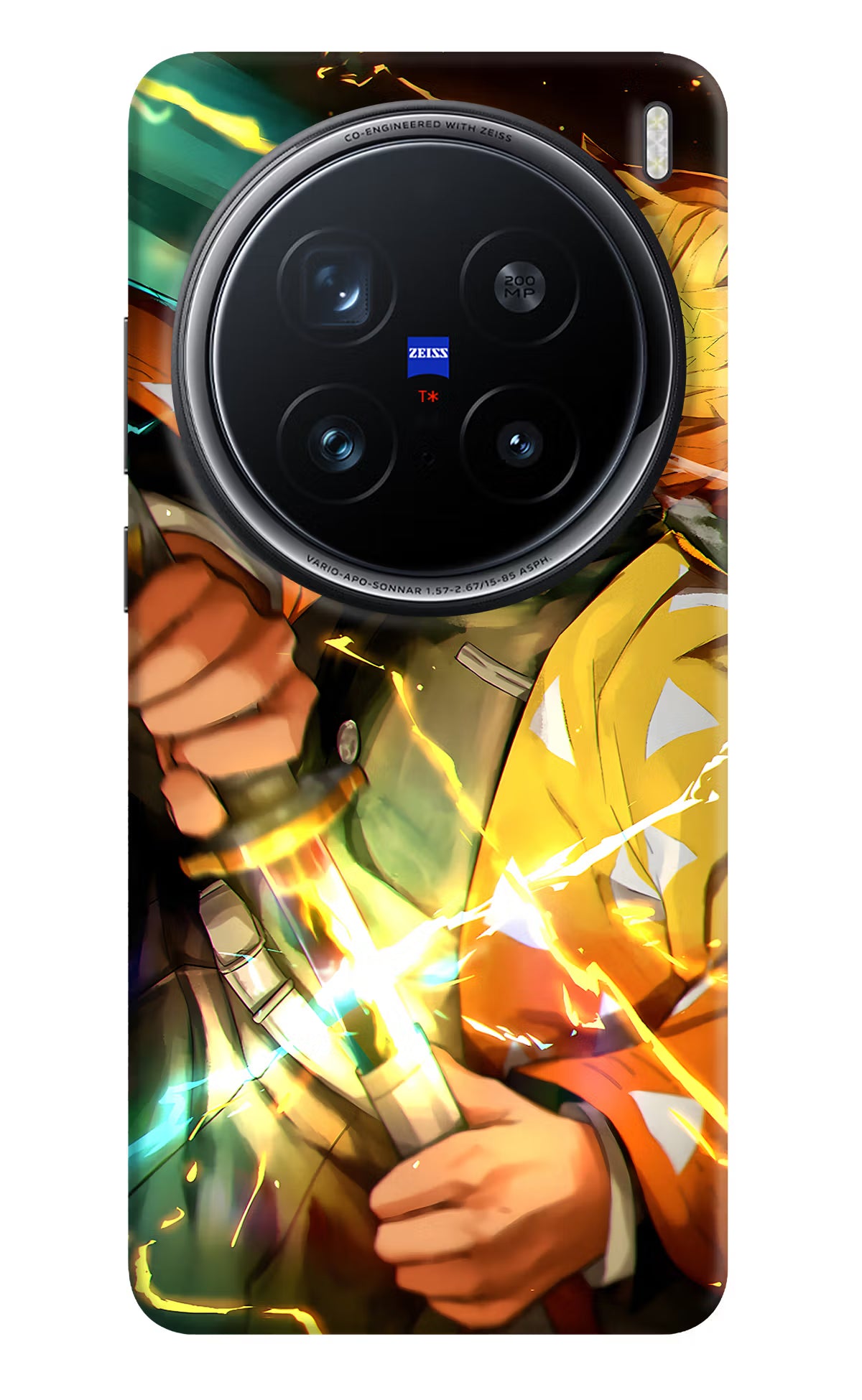 Demon Slayer Vivo X200 Pro 5G Back Cover - Demon Slayer Vivo X200 Pro 5G Hard Case Back Cover by Casekaro Demon Slayer Vivo X200 Pro 5G Hard Case Back Cover by Casekaro