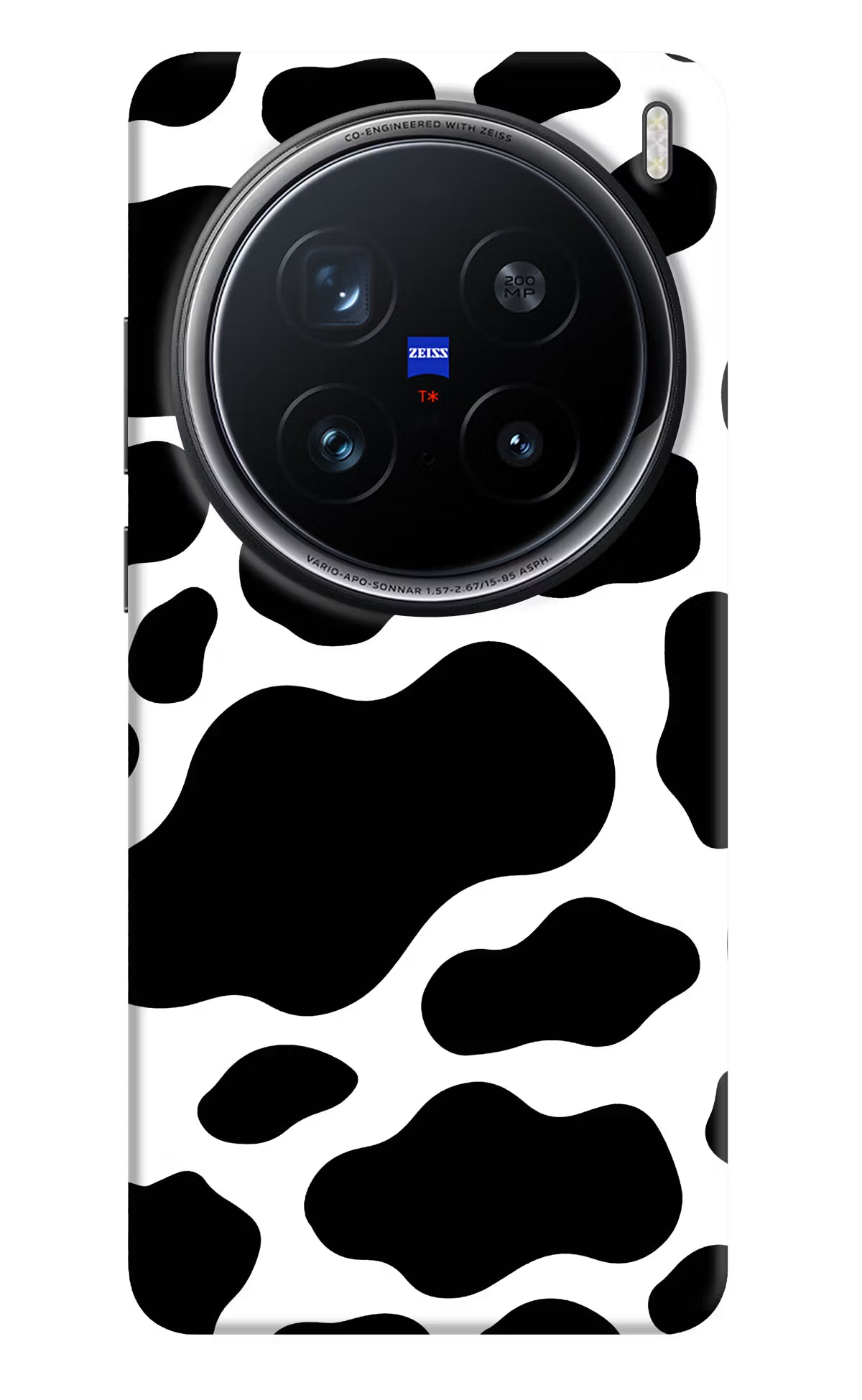 Cow Spots Vivo X200 Pro 5G Back Cover - Cow Spots Vivo X200 Pro 5G Hard Case Back Cover by Casekaro Cow Spots Vivo X200 Pro 5G Hard Case Back Cover by Casekaro