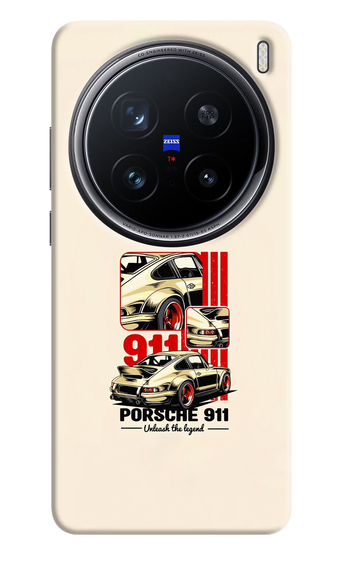 Classic Porsche 911 Vivo X200 Pro 5G Back Cover - Classic Porsche 911 Vivo X200 Pro 5G Hard Case Back Cover by Casekaro Classic Porsche 911 Vivo X200 Pro 5G Hard Case Back Cover by Casekaro