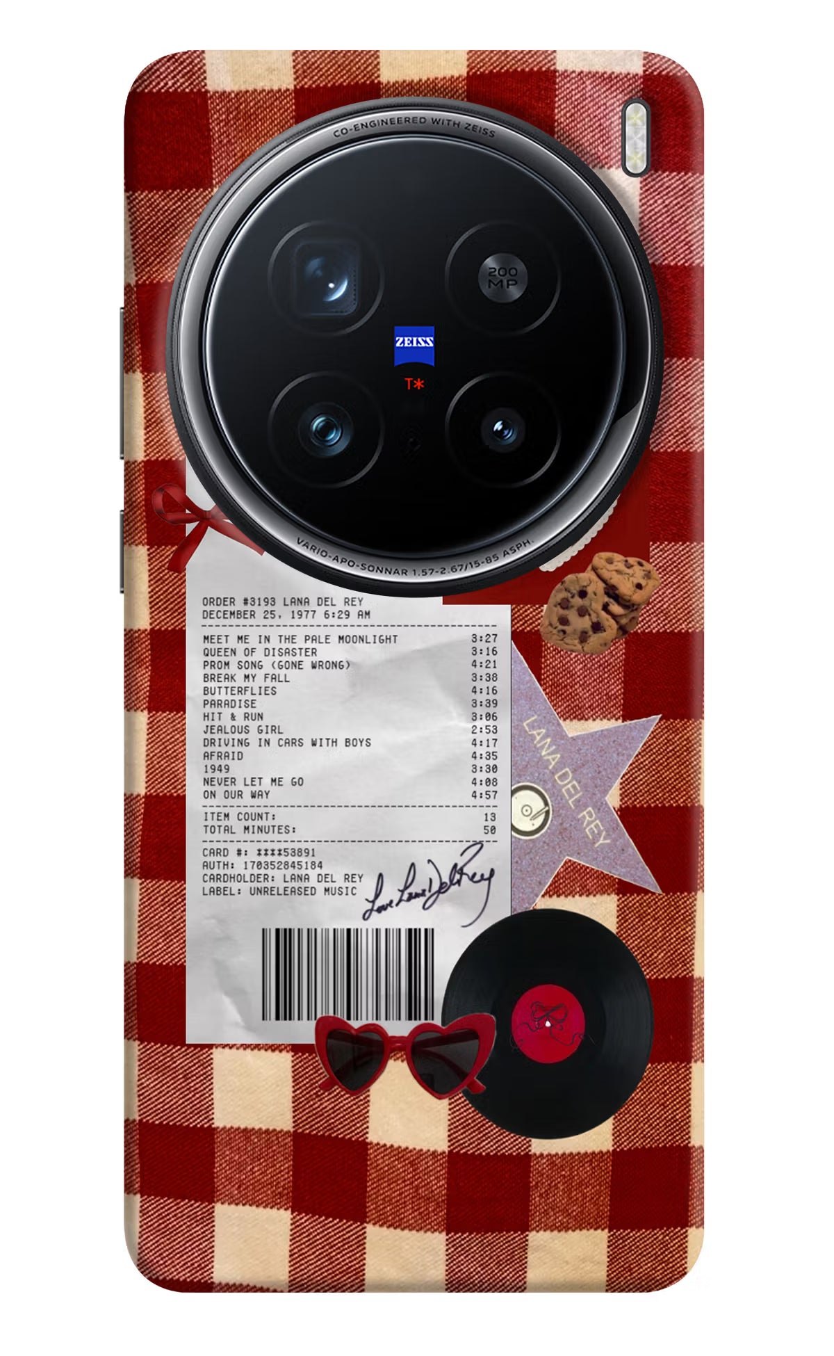 Queen of Disaster Vivo X200 Pro 5G Back Cover - Queen of Disaster Vivo X200 Pro 5G Hard Case Back Cover by Casekaro Queen of Disaster Vivo X200 Pro 5G Hard Case Back Cover by Casekaro