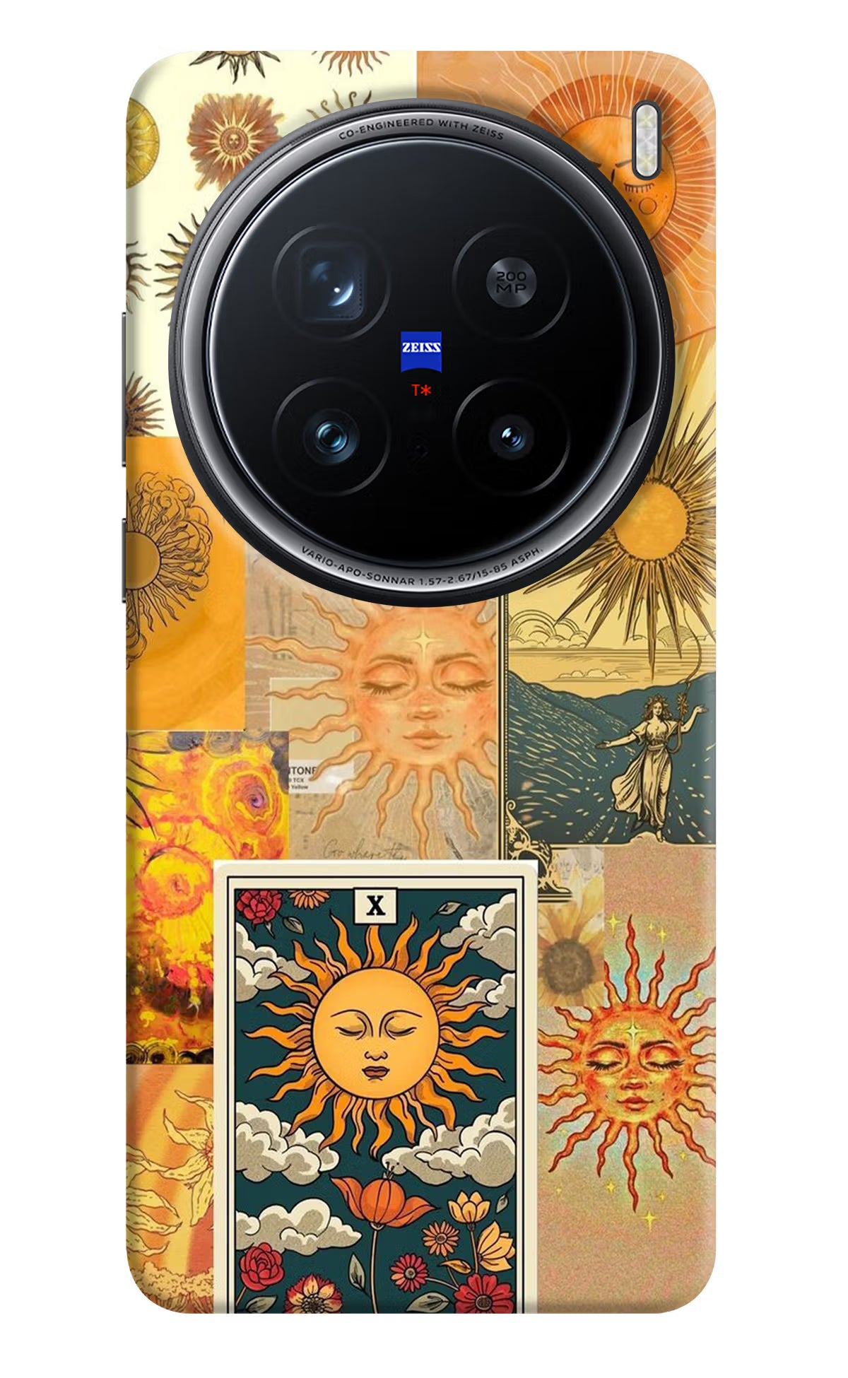 Sun Vivo X200 Pro 5G Back Cover - Sun Vivo X200 Pro 5G Hard Case Back Cover by Casekaro Sun Vivo X200 Pro 5G Hard Case Back Cover by Casekaro