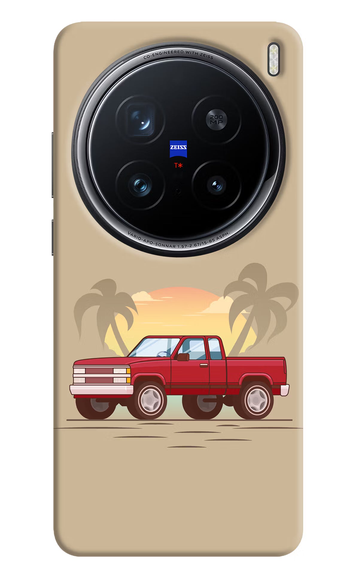 Desert Classic Drive Vivo X200 Pro 5G Back Cover - Desert Classic Drive Vivo X200 Pro 5G Hard Case Back Cover by Casekaro Desert Classic Drive Vivo X200 Pro 5G Hard Case Back Cover by Casekaro